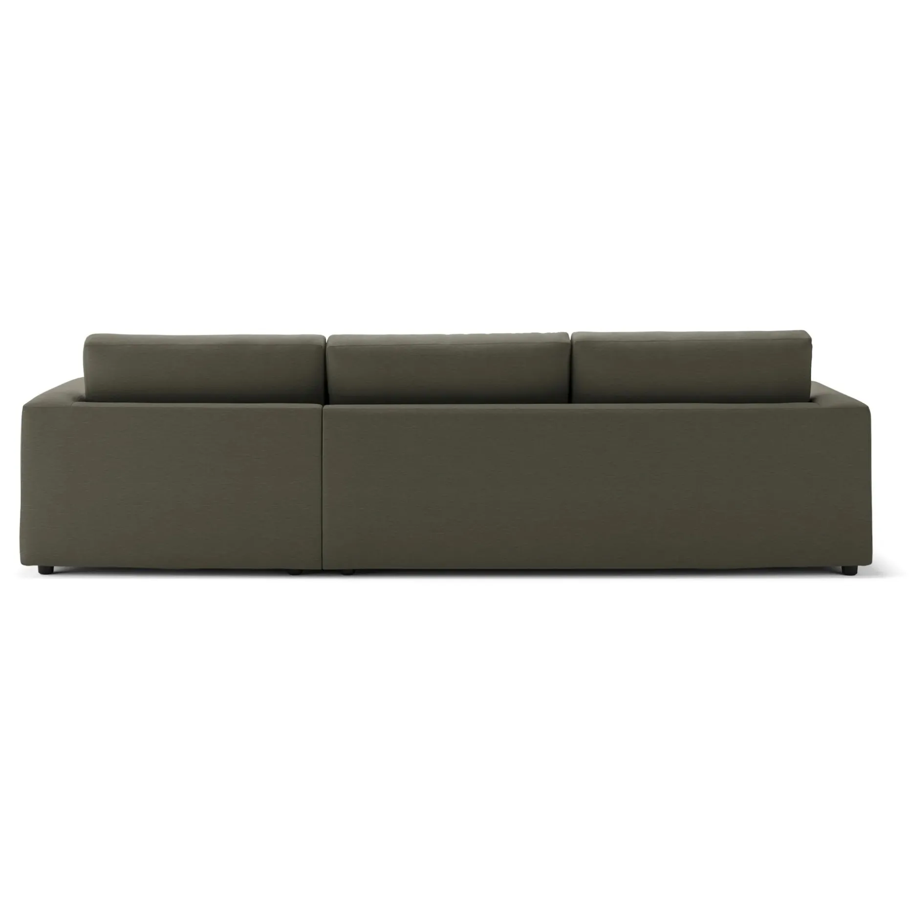 Riley 118" Right Storage Sleeper Sectional - Silver Moss