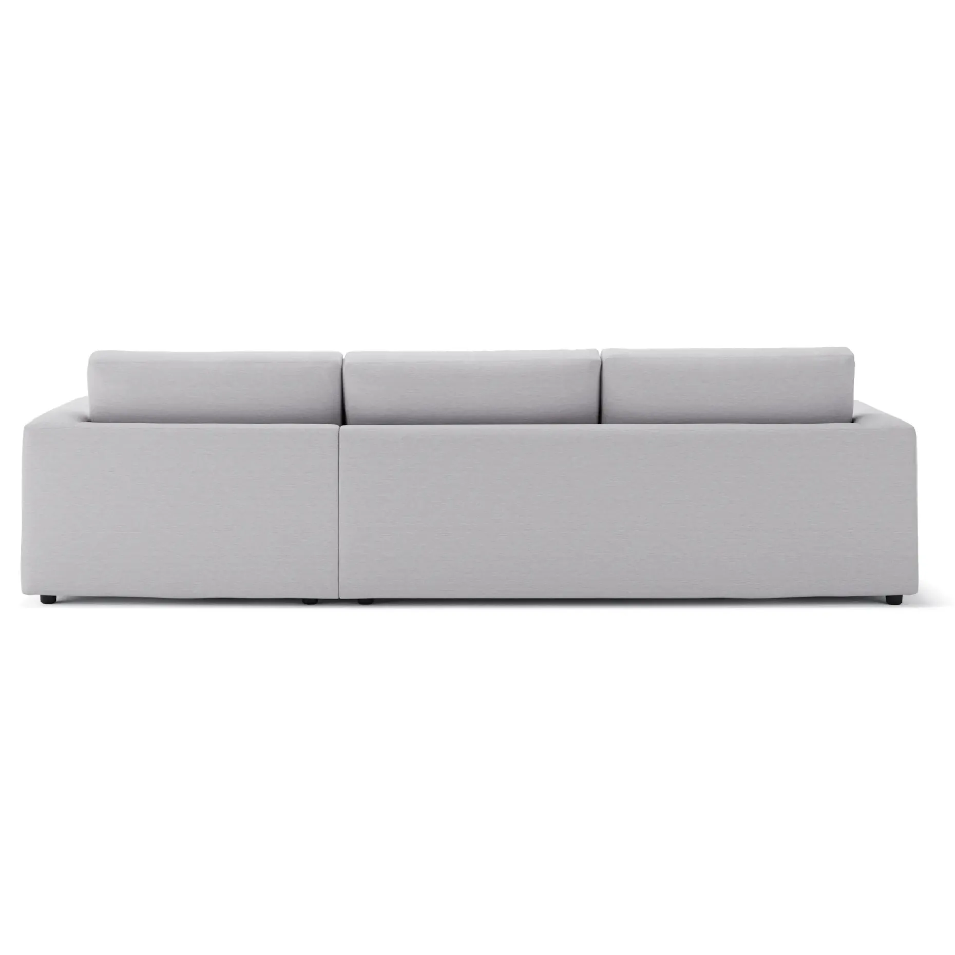 Riley 118" Right Storage Sleeper Sectional - Silver Ivory