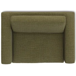 Riley 57.5" Sleeper Chair - Napa Moss