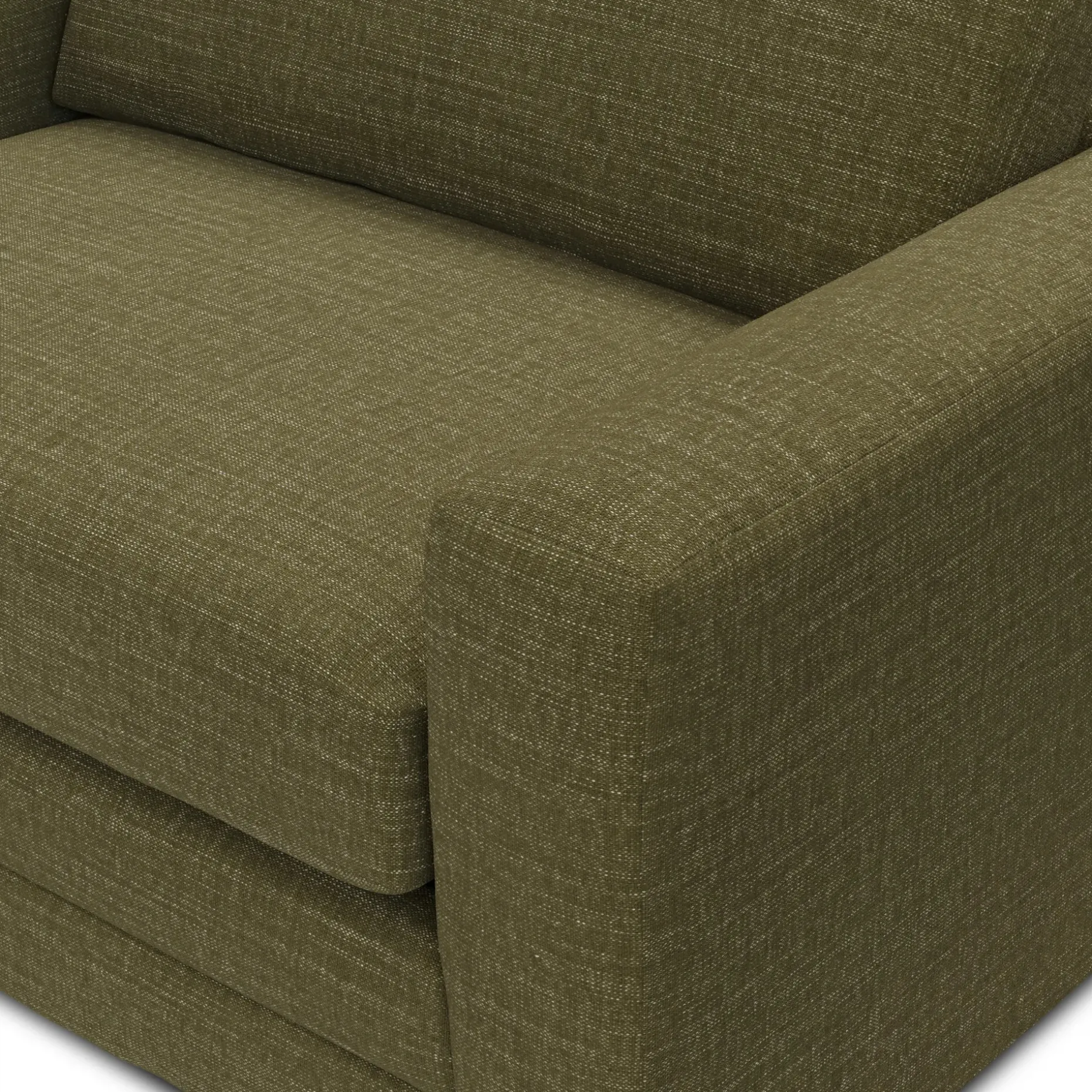 Riley 57.5" Sleeper Chair - Napa Moss