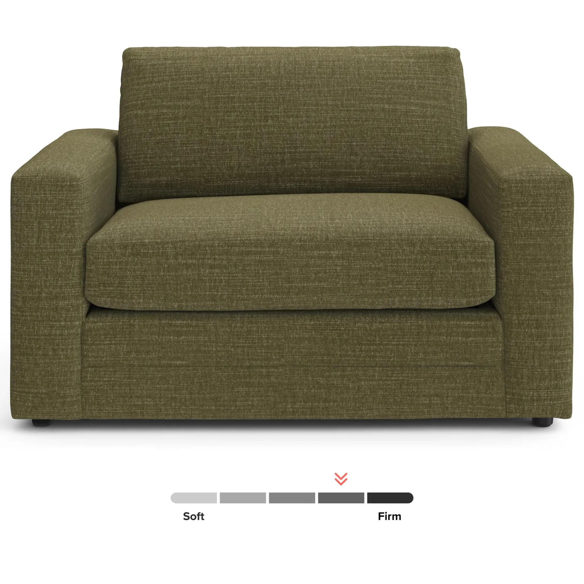 Riley 57.5" Sleeper Chair - Napa Moss