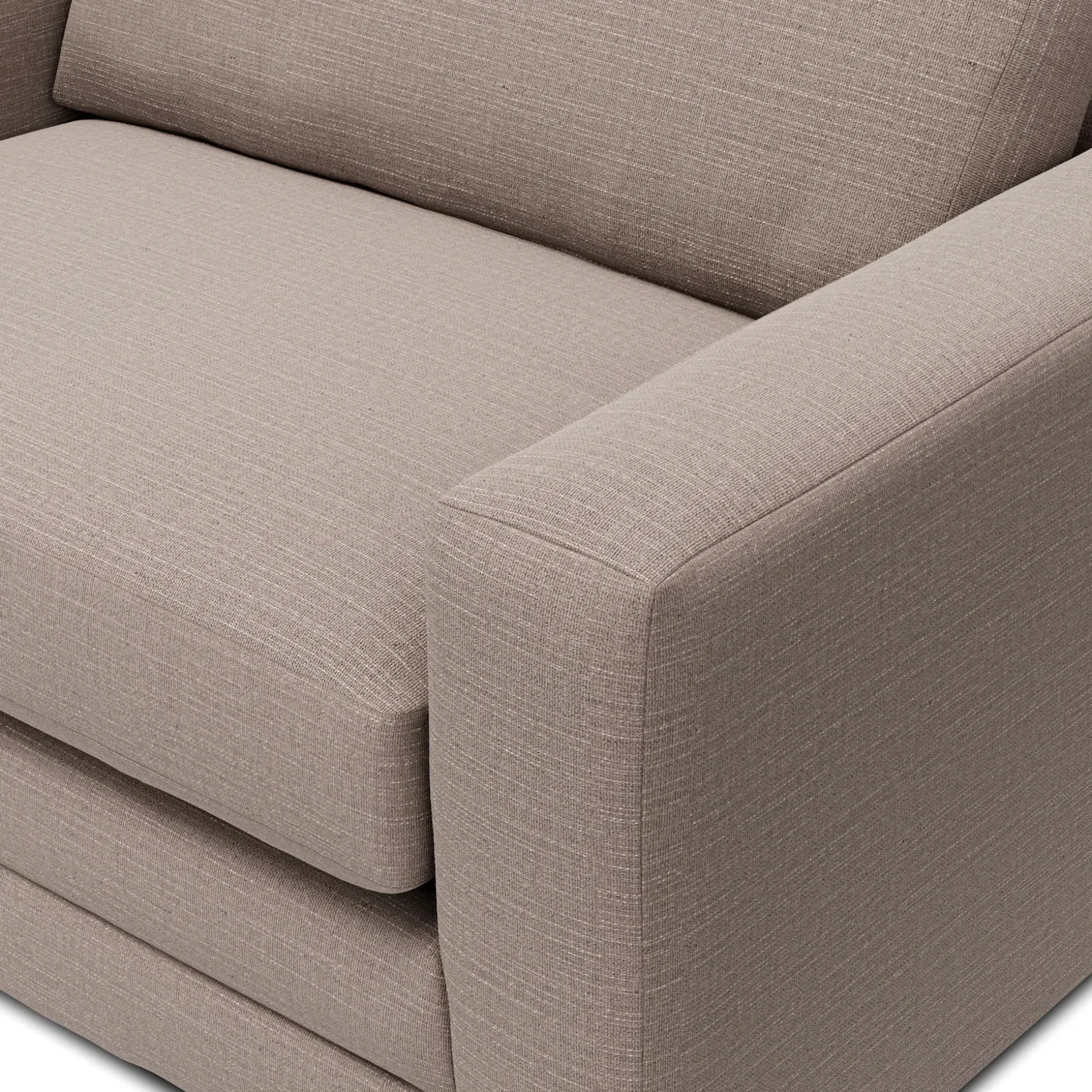 Riley 57.5" Sleeper Chair - Napa Quartz