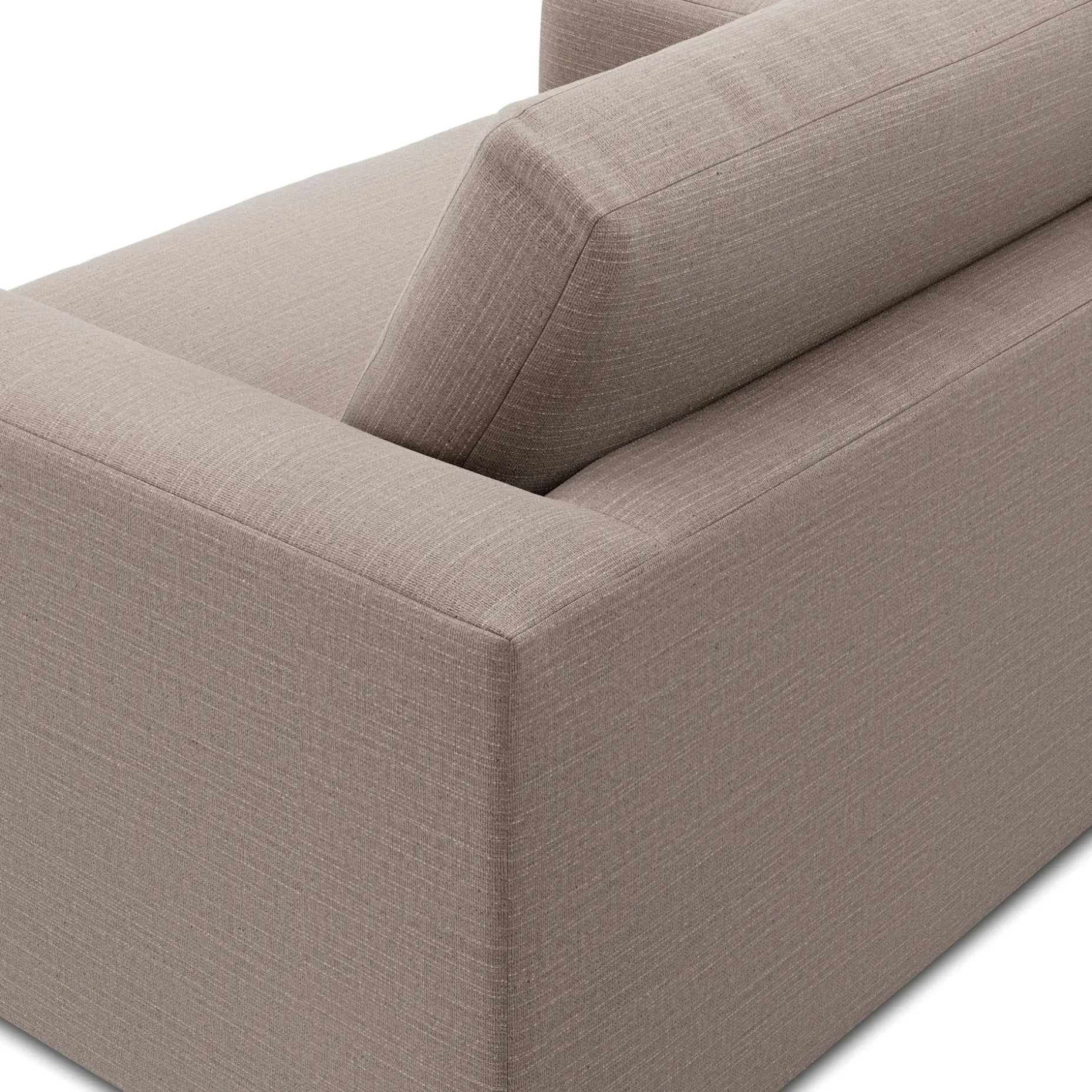 Riley 57.5" Sleeper Chair - Napa Quartz