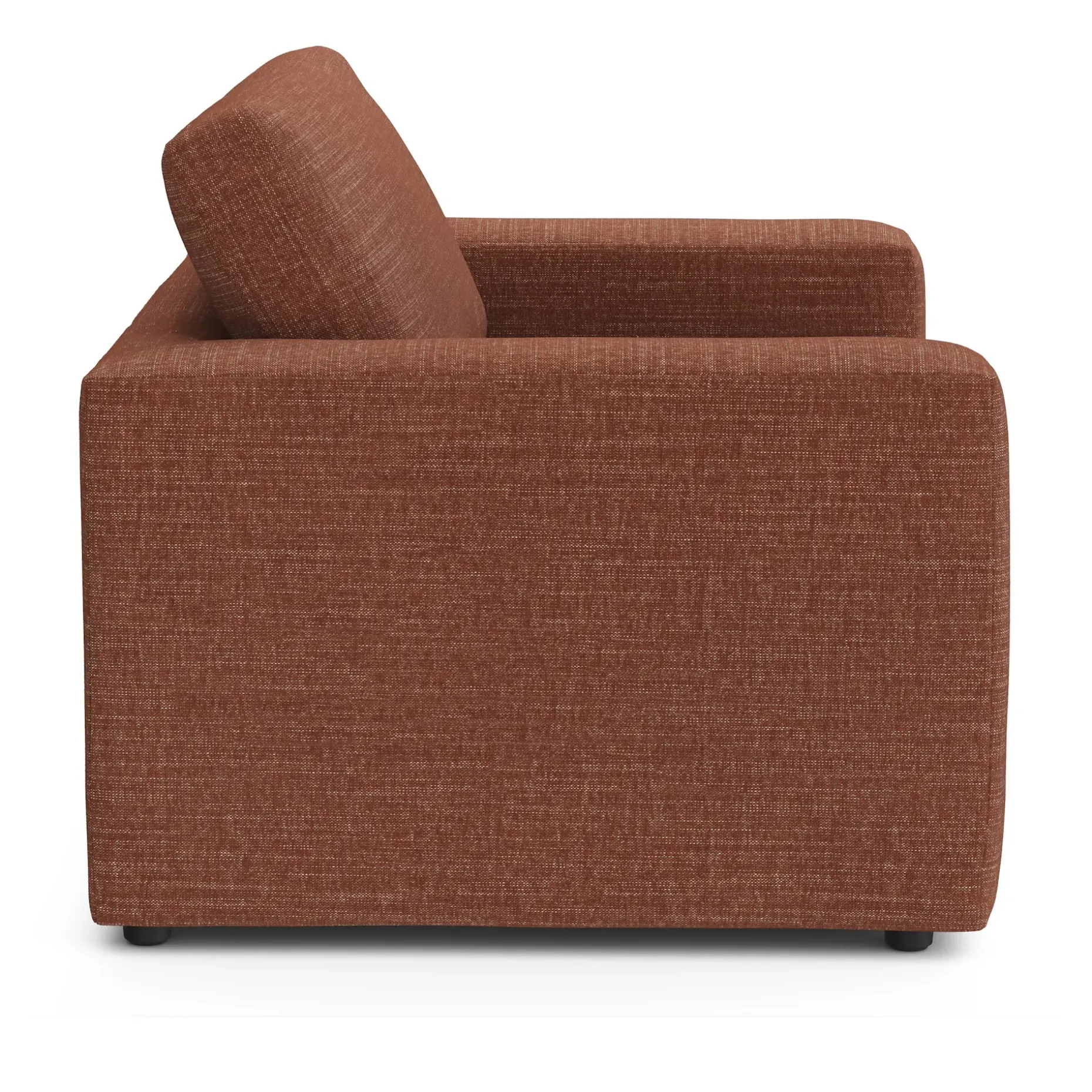 Riley 57.5" Sleeper Chair - Napa Rust