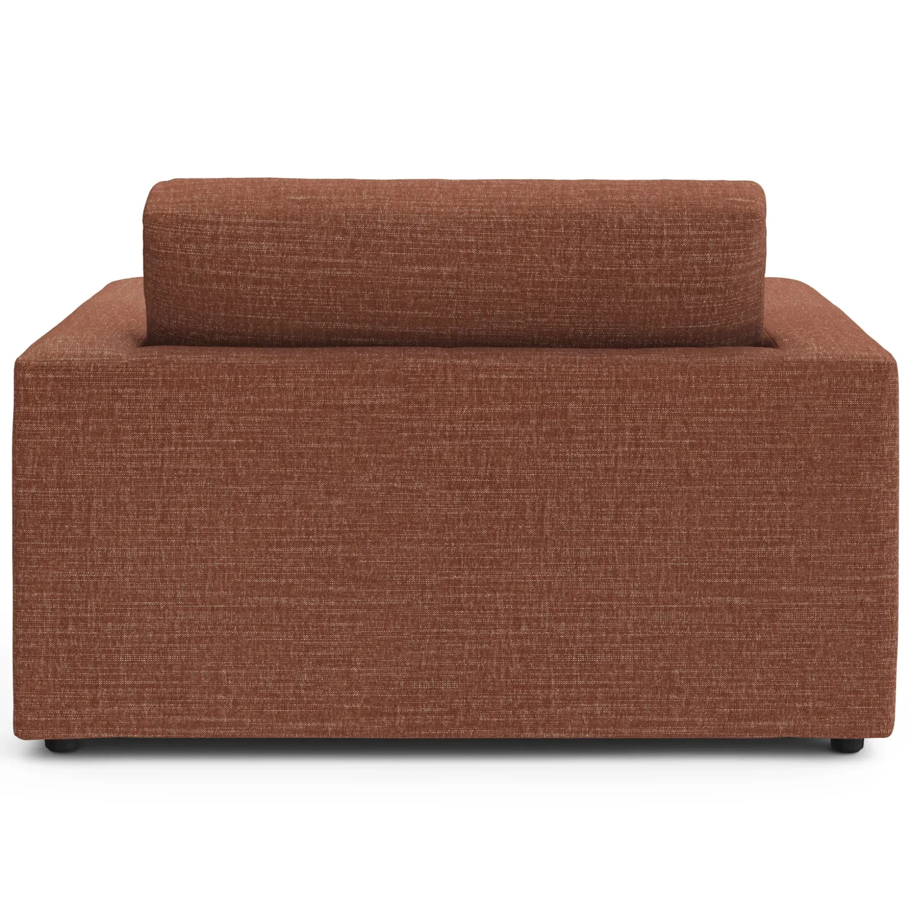 Riley 57.5" Sleeper Chair - Napa Rust