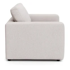 Riley 57.5" Sleeper Chair - Napa White
