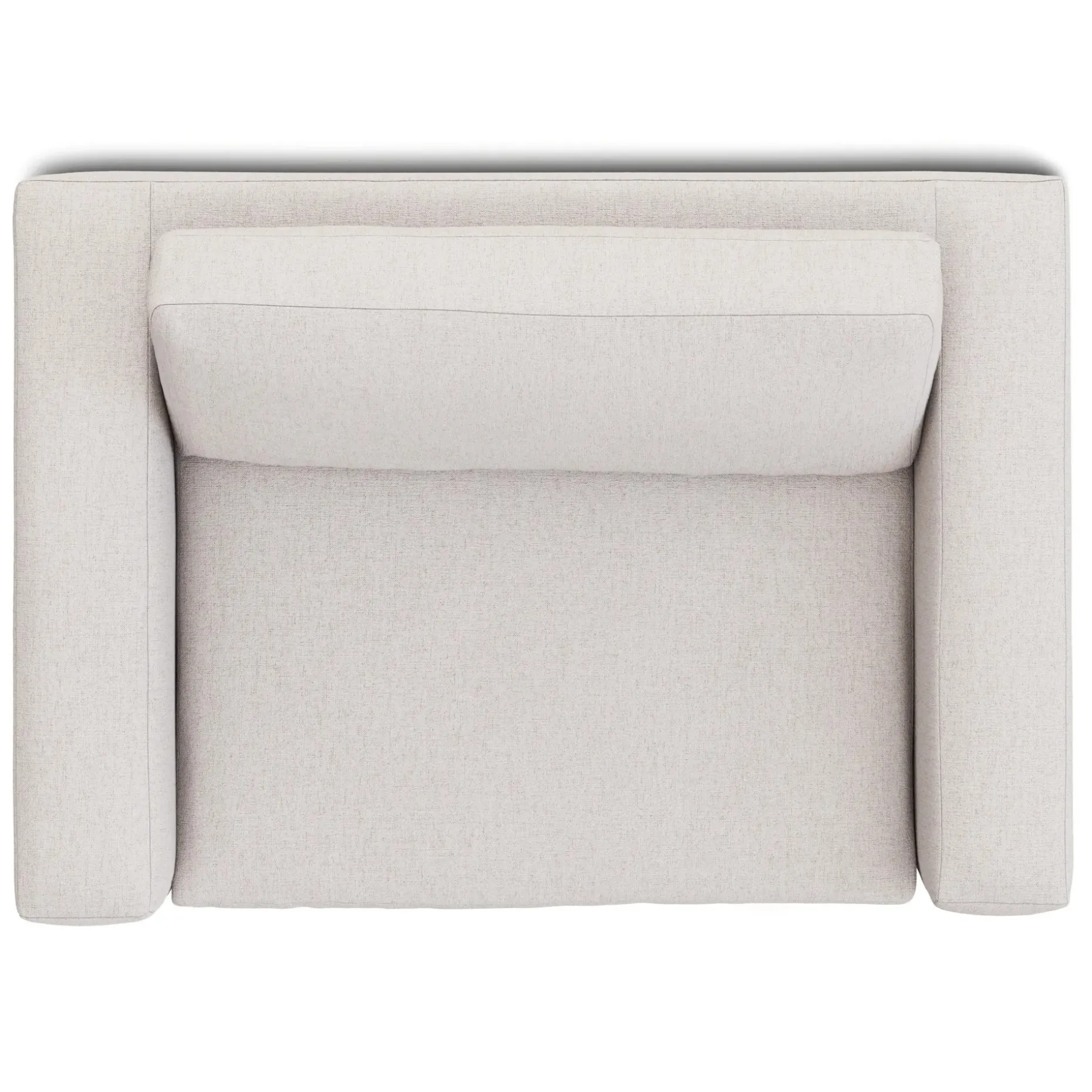 Riley 57.5" Sleeper Chair - Napa White