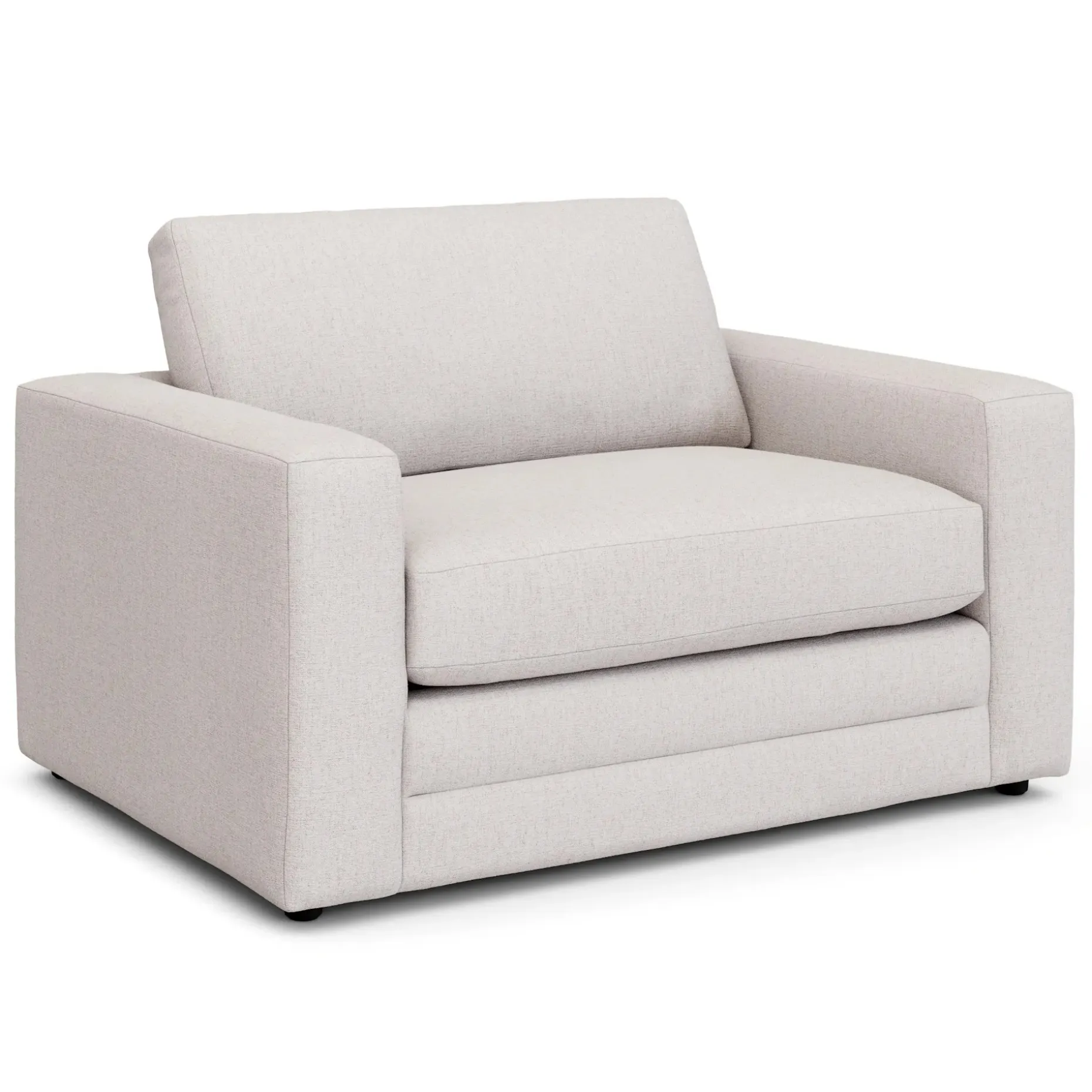 Riley 57.5" Sleeper Chair - Napa White