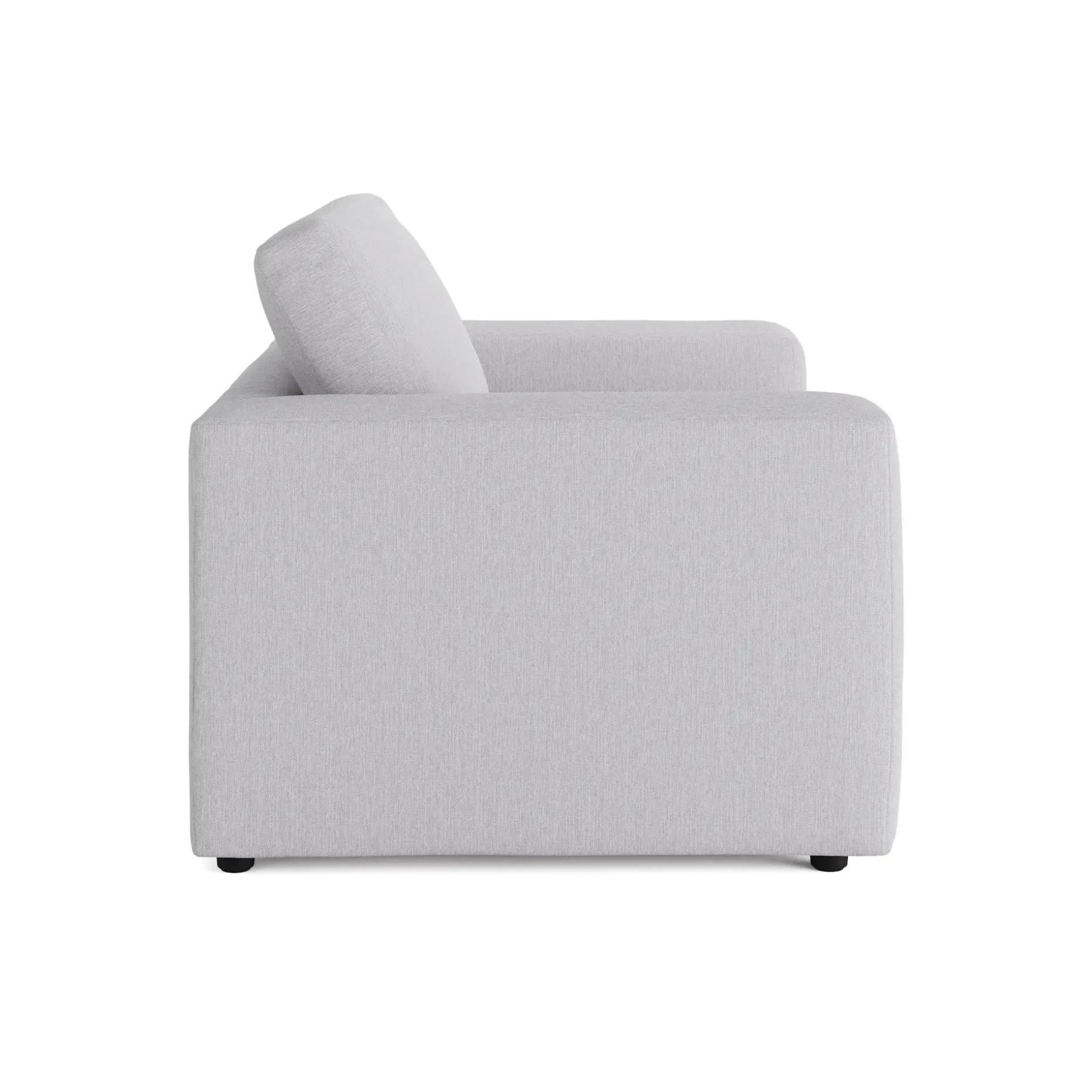 Riley 57.5" Sleeper Chair - Silver Ivory