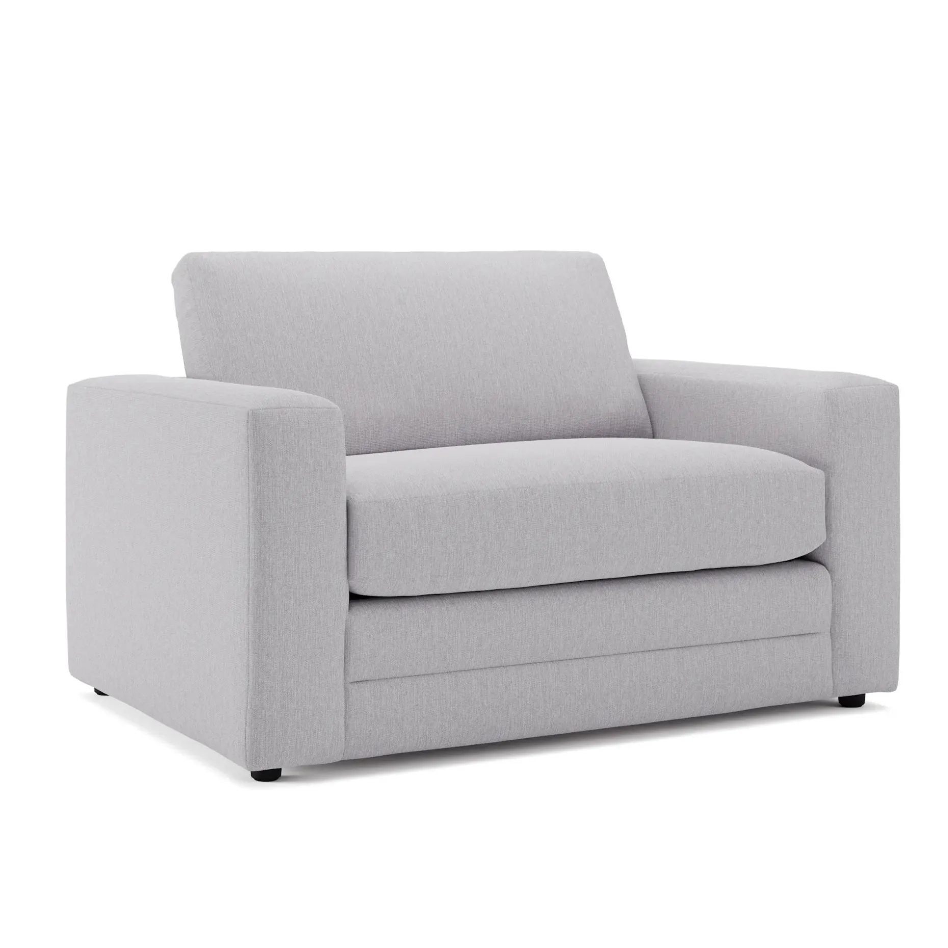 Riley 57.5" Sleeper Chair - Silver Ivory