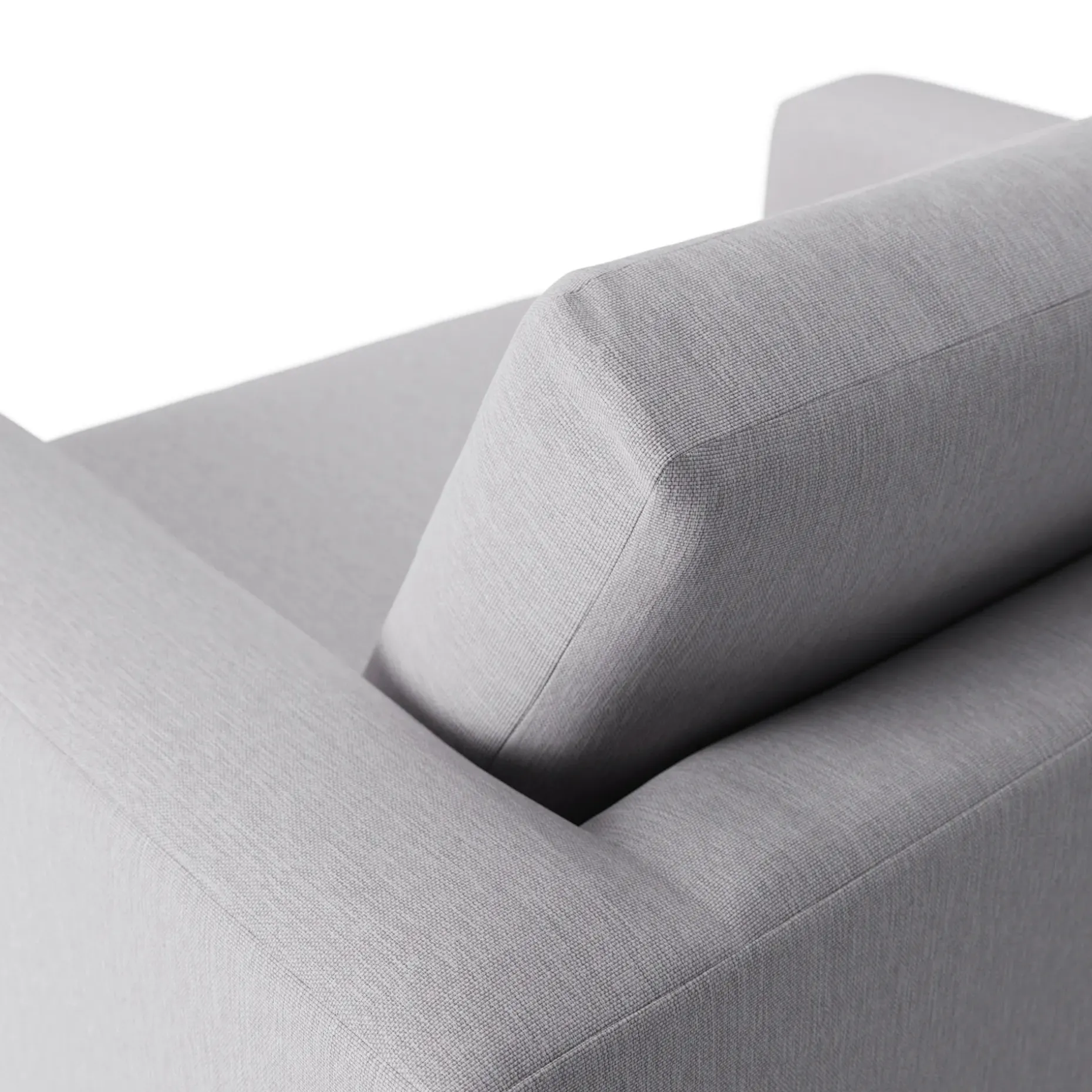 Riley 57.5" Sleeper Chair - Silver Ivory
