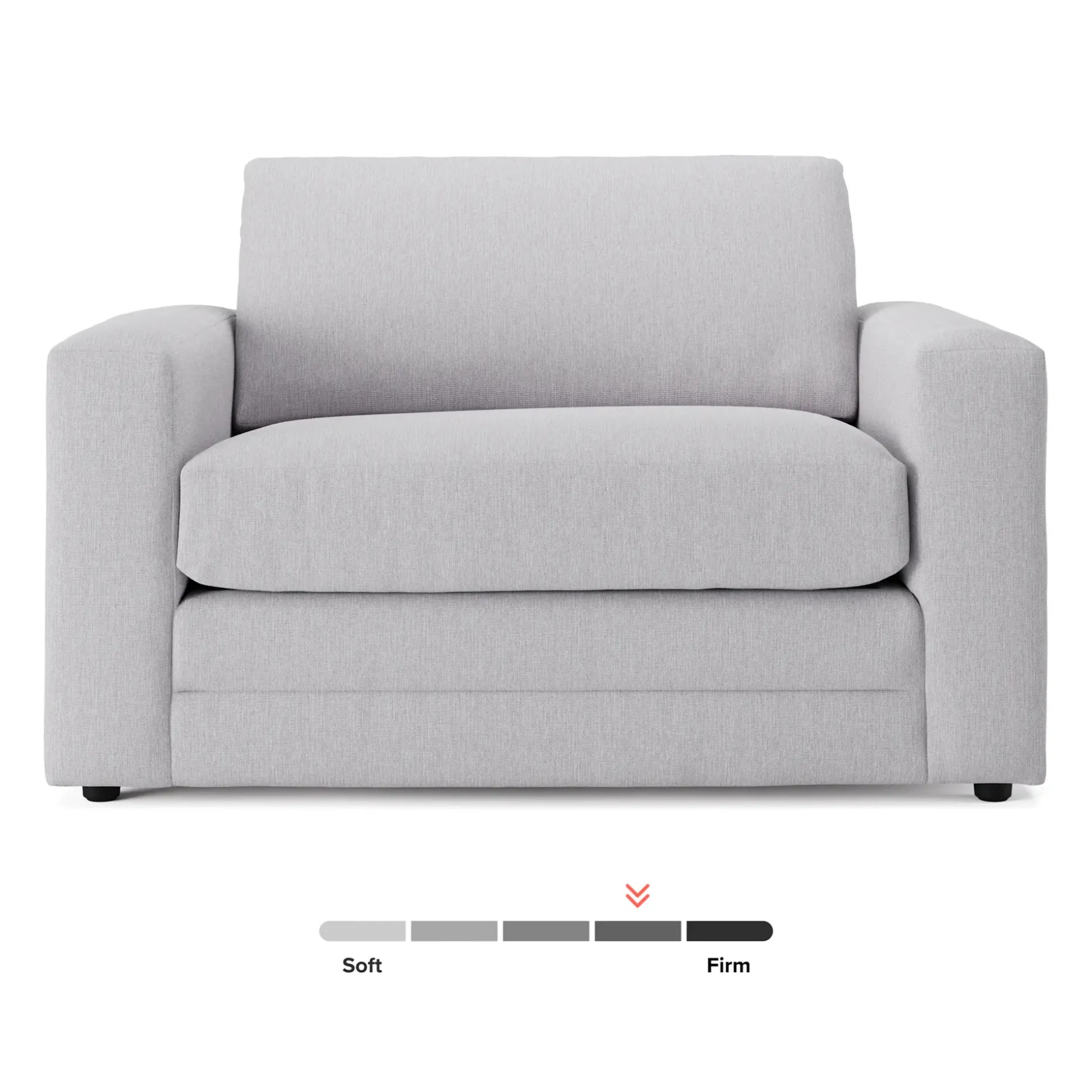 Riley 57.5" Sleeper Chair - Silver Ivory