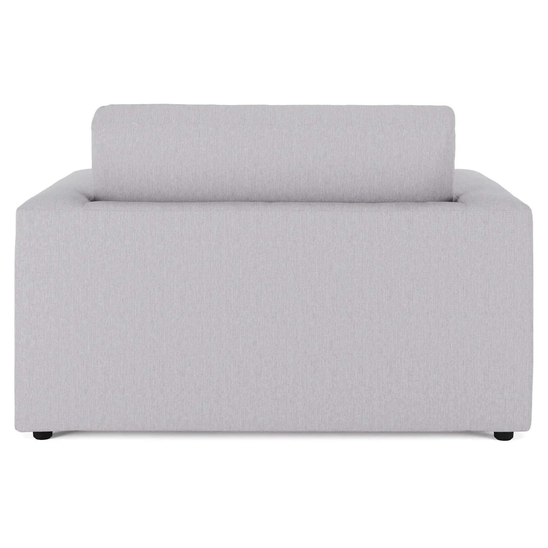 Riley 57.5" Sleeper Chair - Silver Ivory