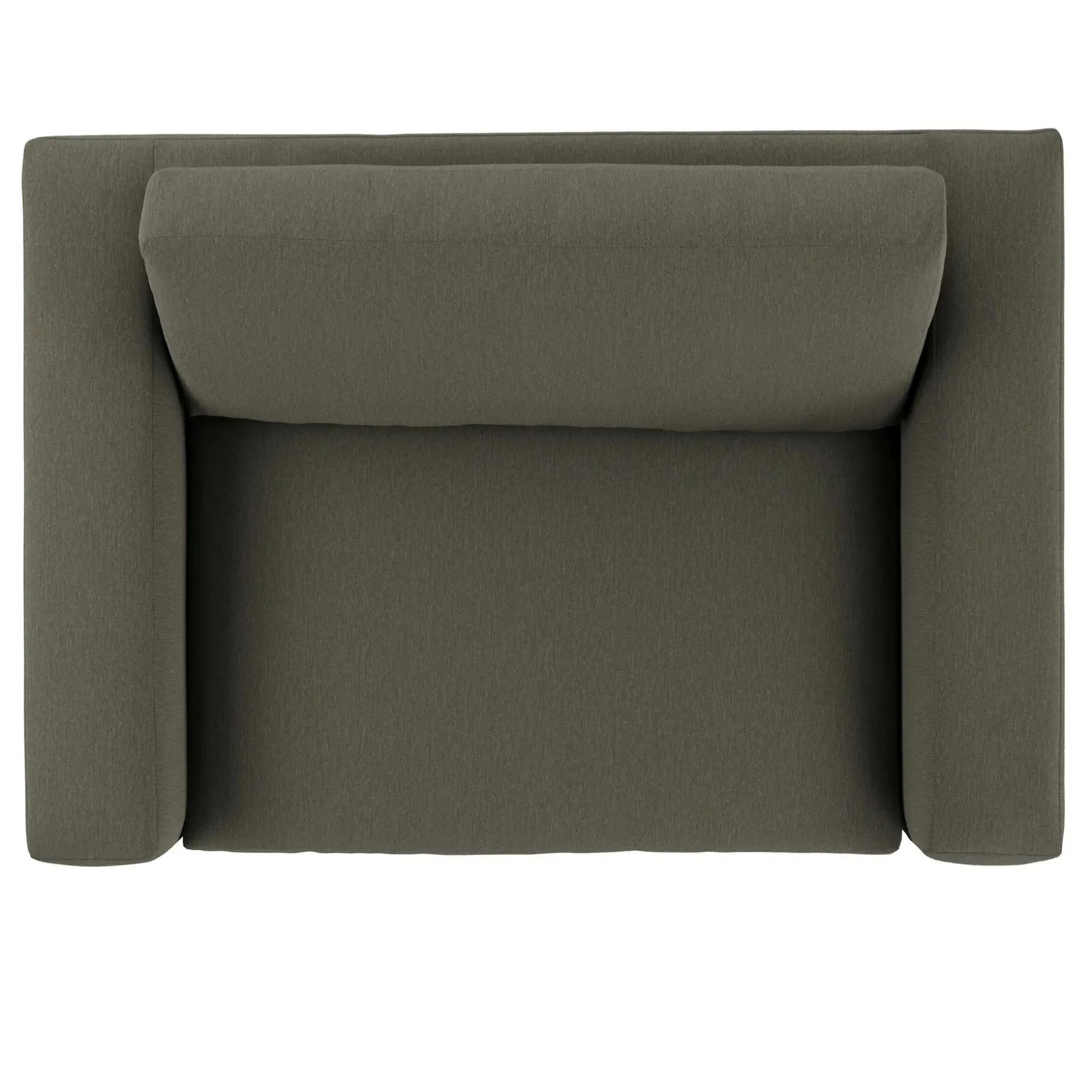 Riley 57.5" Sleeper Chair - Silver Moss