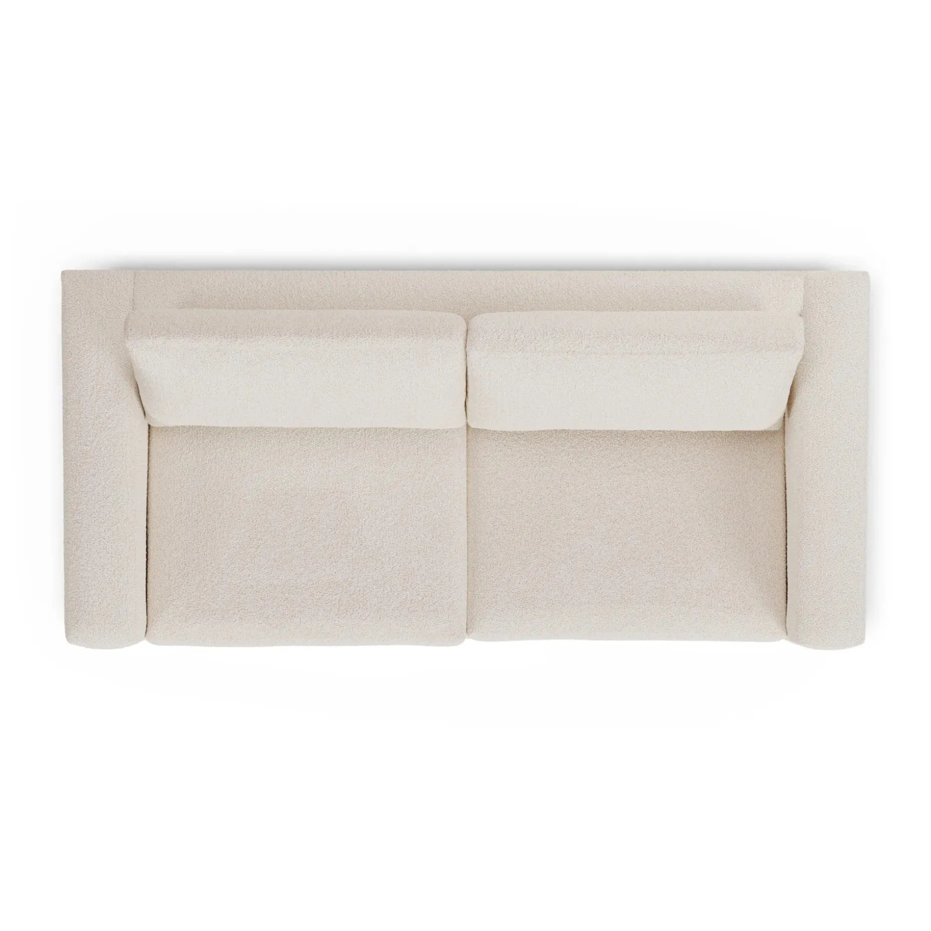 Riley 84" Sofa Bed - Ivory Wool Bouclé