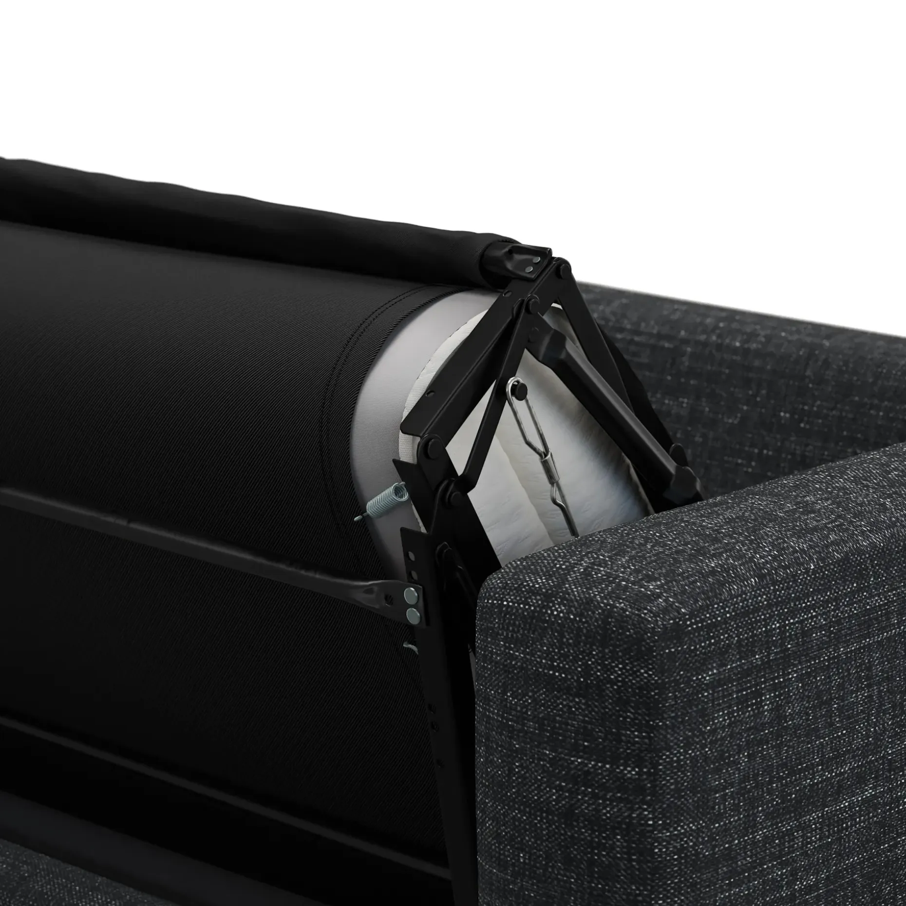 Riley 84" Sofa Bed - Napa Charcoal