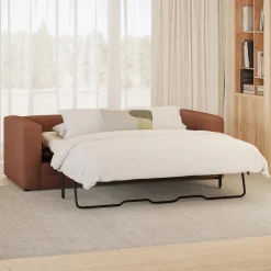 Riley 84" Sofa Bed - Napa Rust