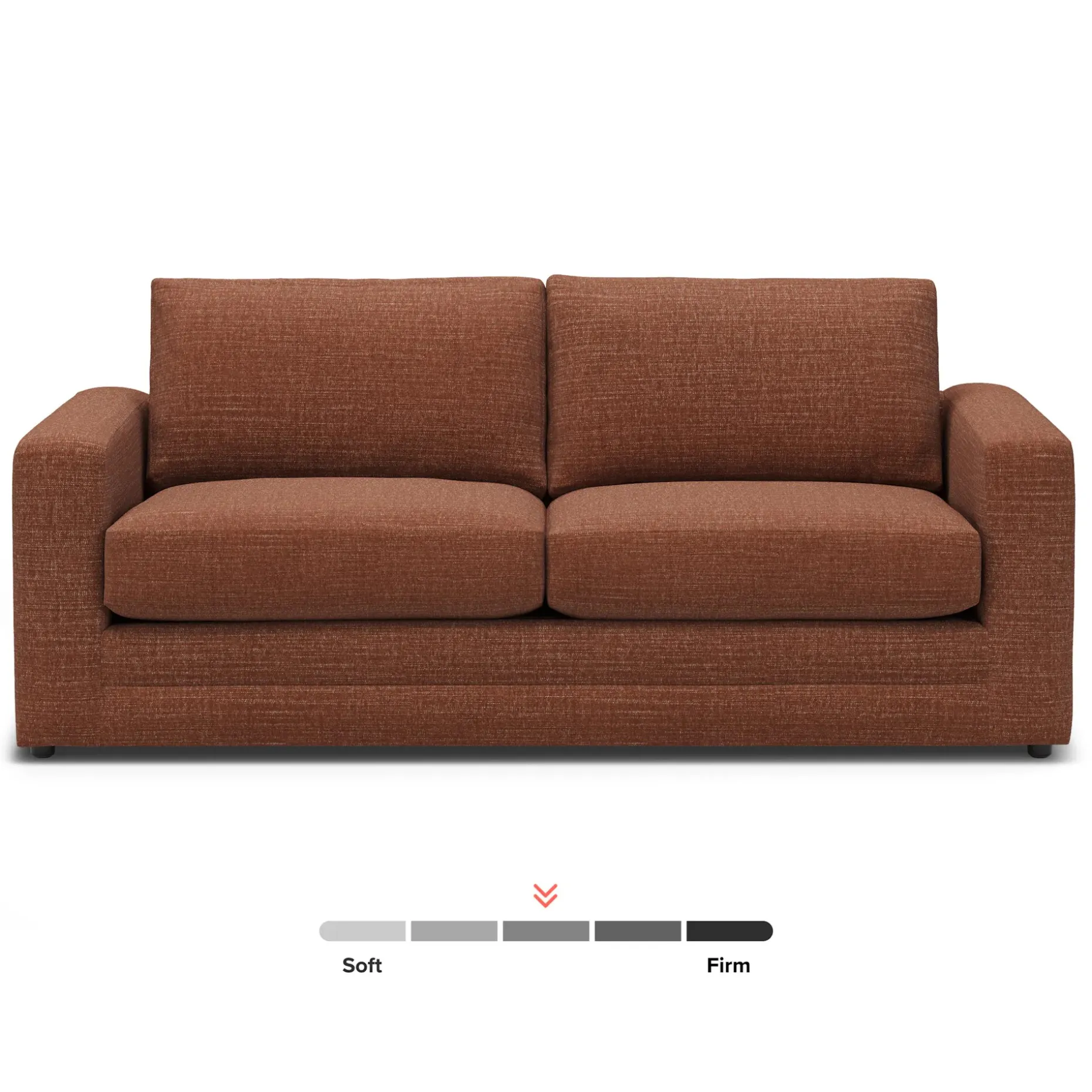 Riley 84" Sofa Bed - Napa Rust