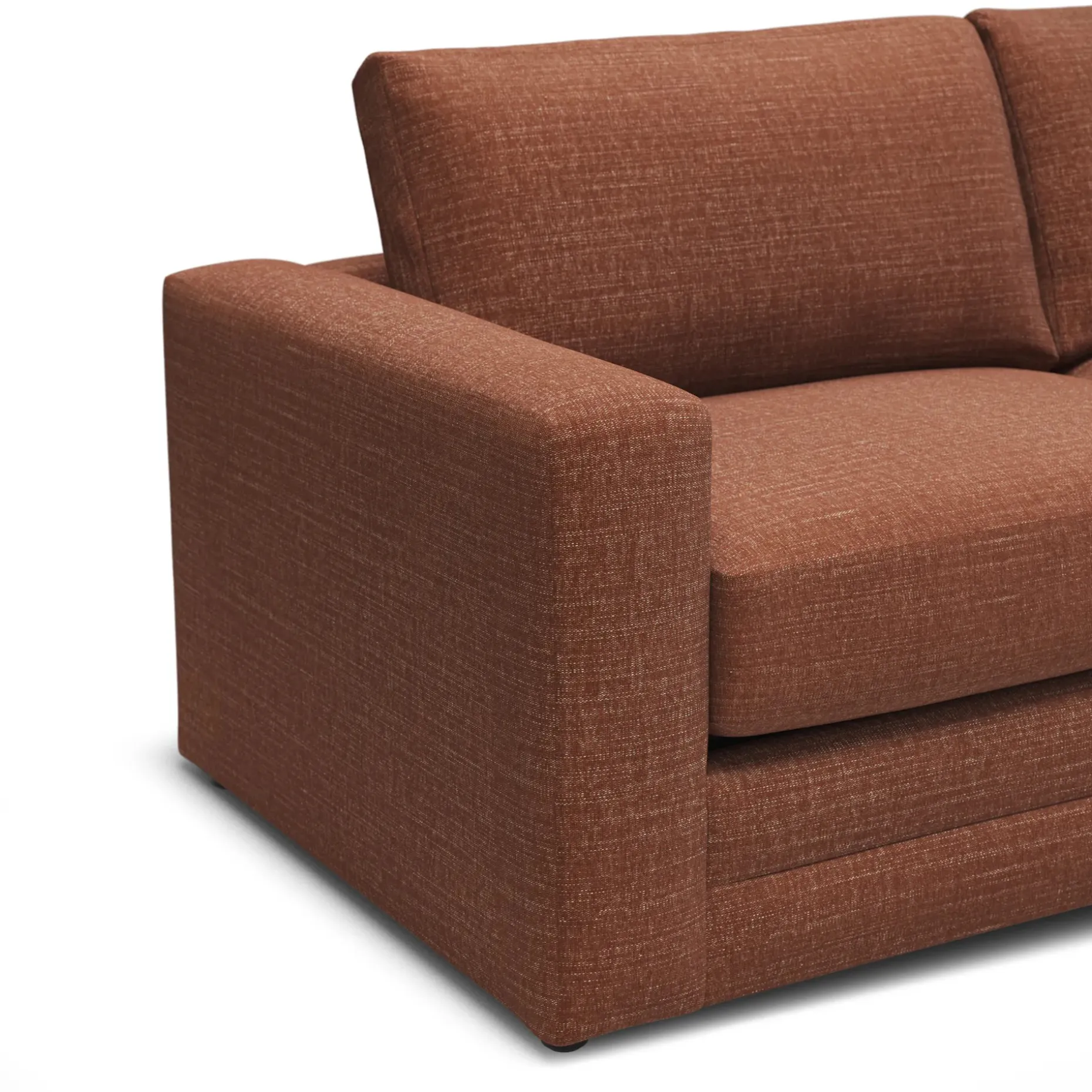 Riley 84" Sofa Bed - Napa Rust