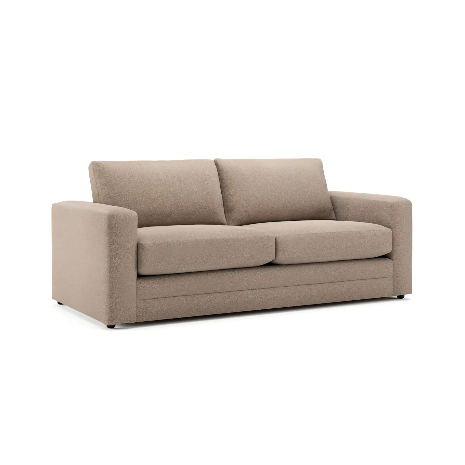 Riley 84" Sofa Bed - Sandstone Wool Bouclé
