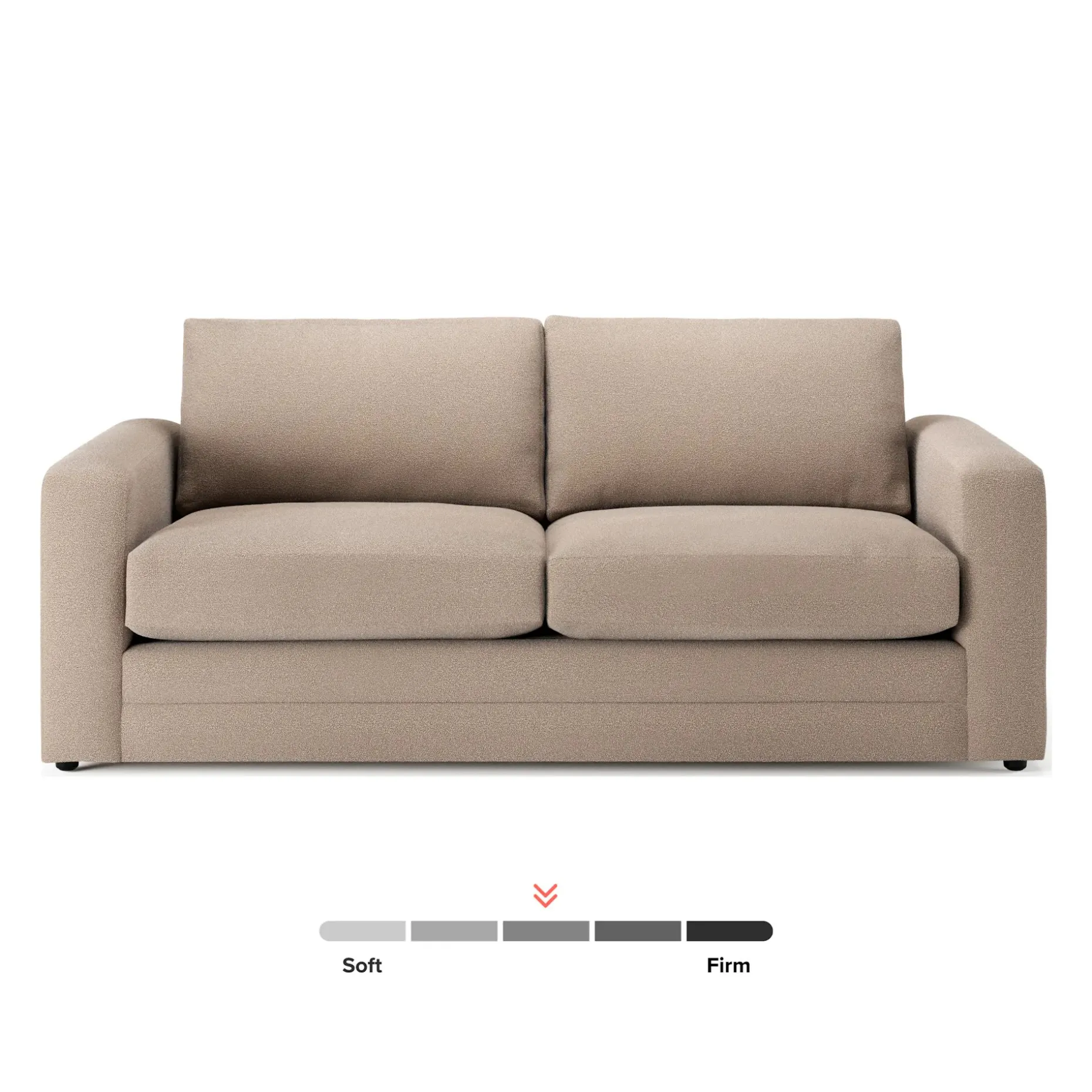 Riley 84" Sofa Bed - Sandstone Wool Bouclé