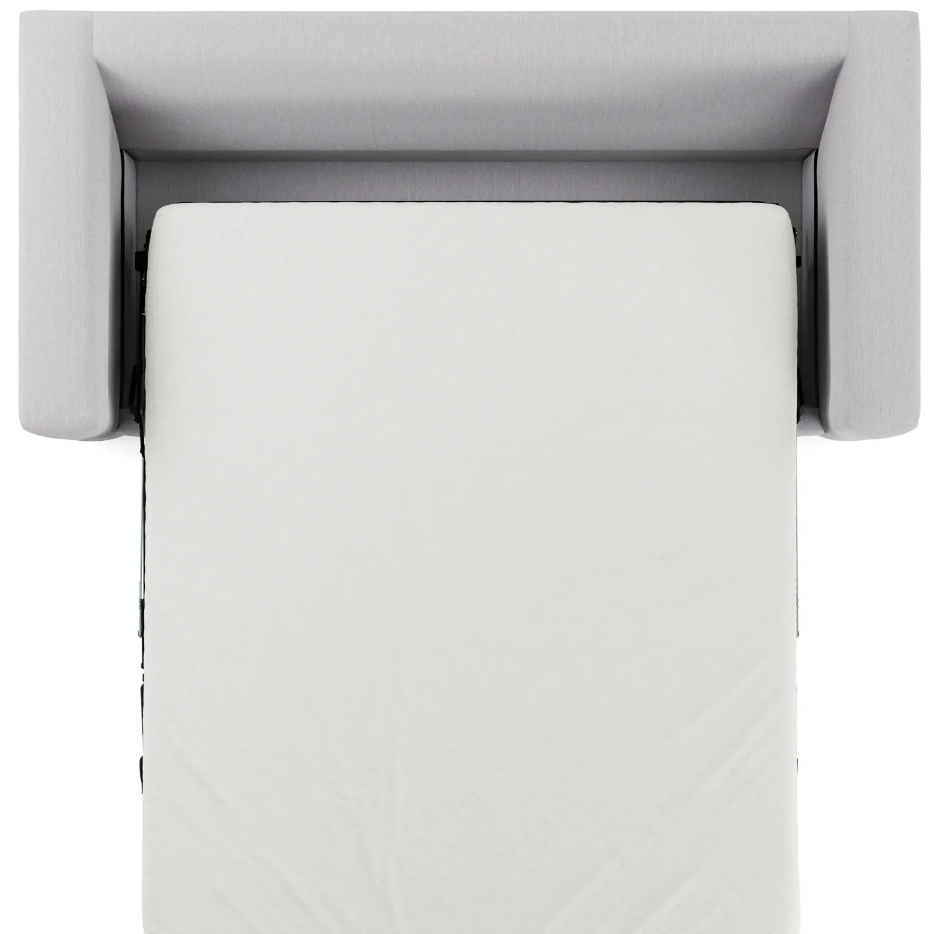 Riley 84" Sofa Bed - Silver Ivory