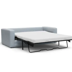 Riley 84" Sofa Bed - Silver Light Blue