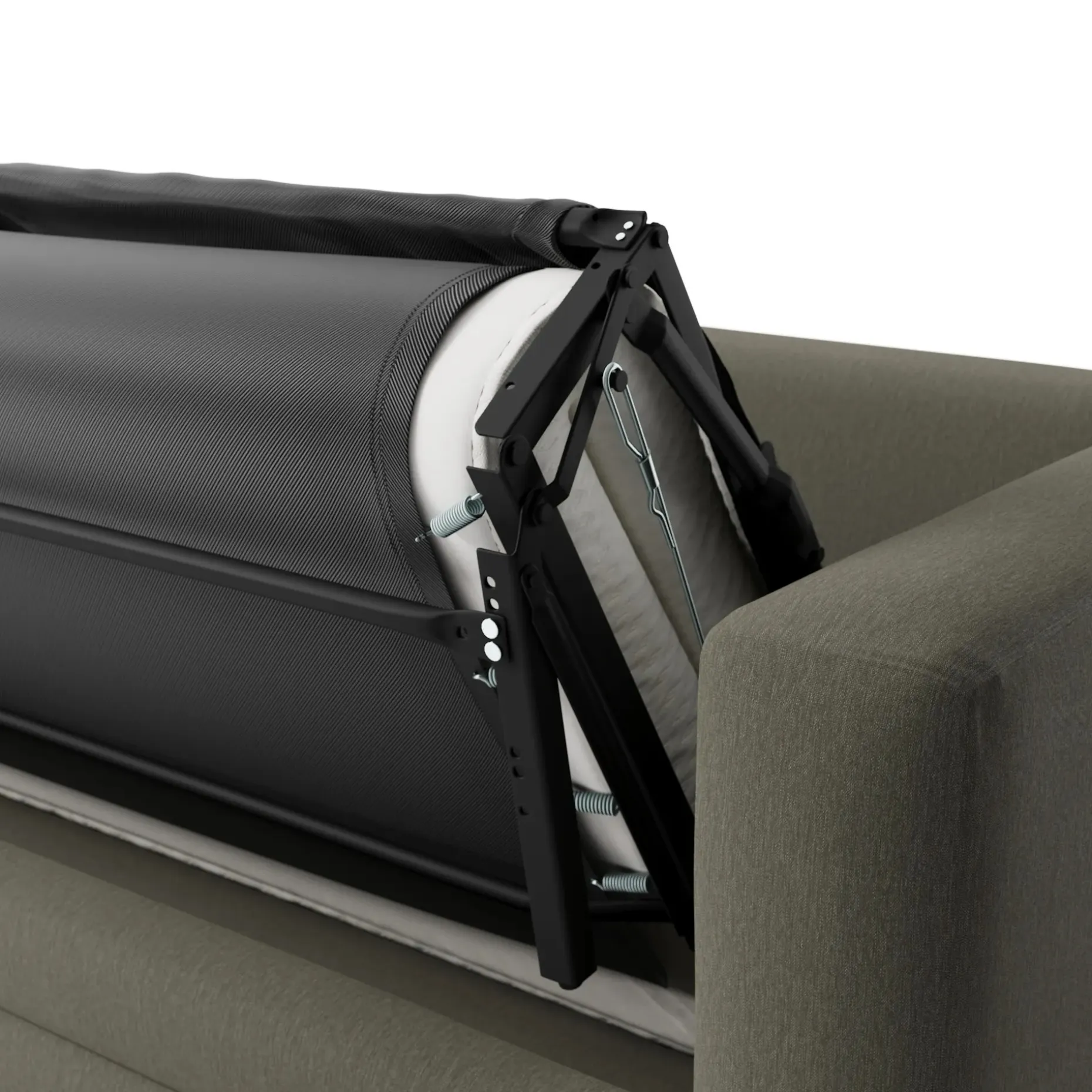 Riley 84" Sofa Bed - Silver Moss