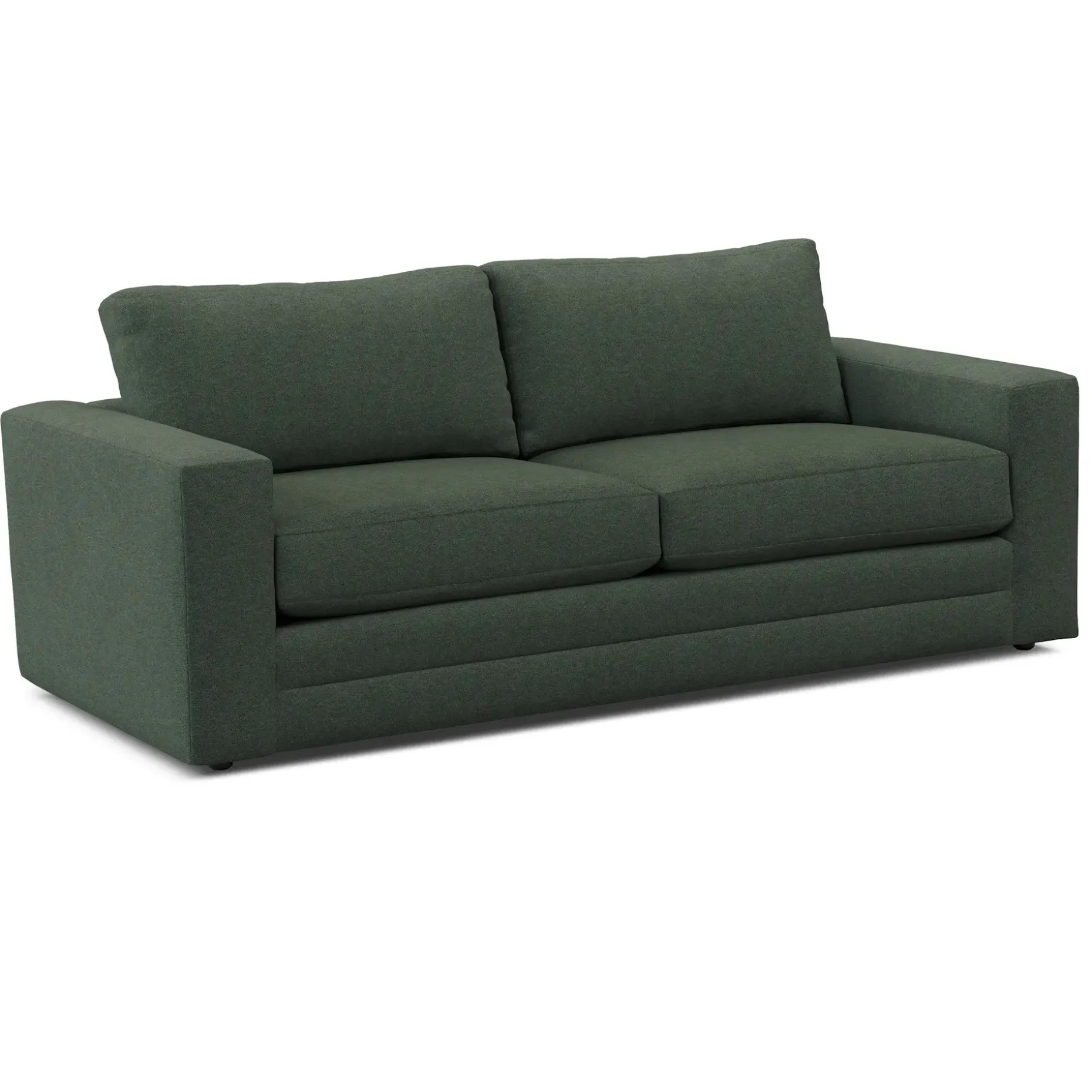 Riley 84" Sofa - Green Wool Bouclé