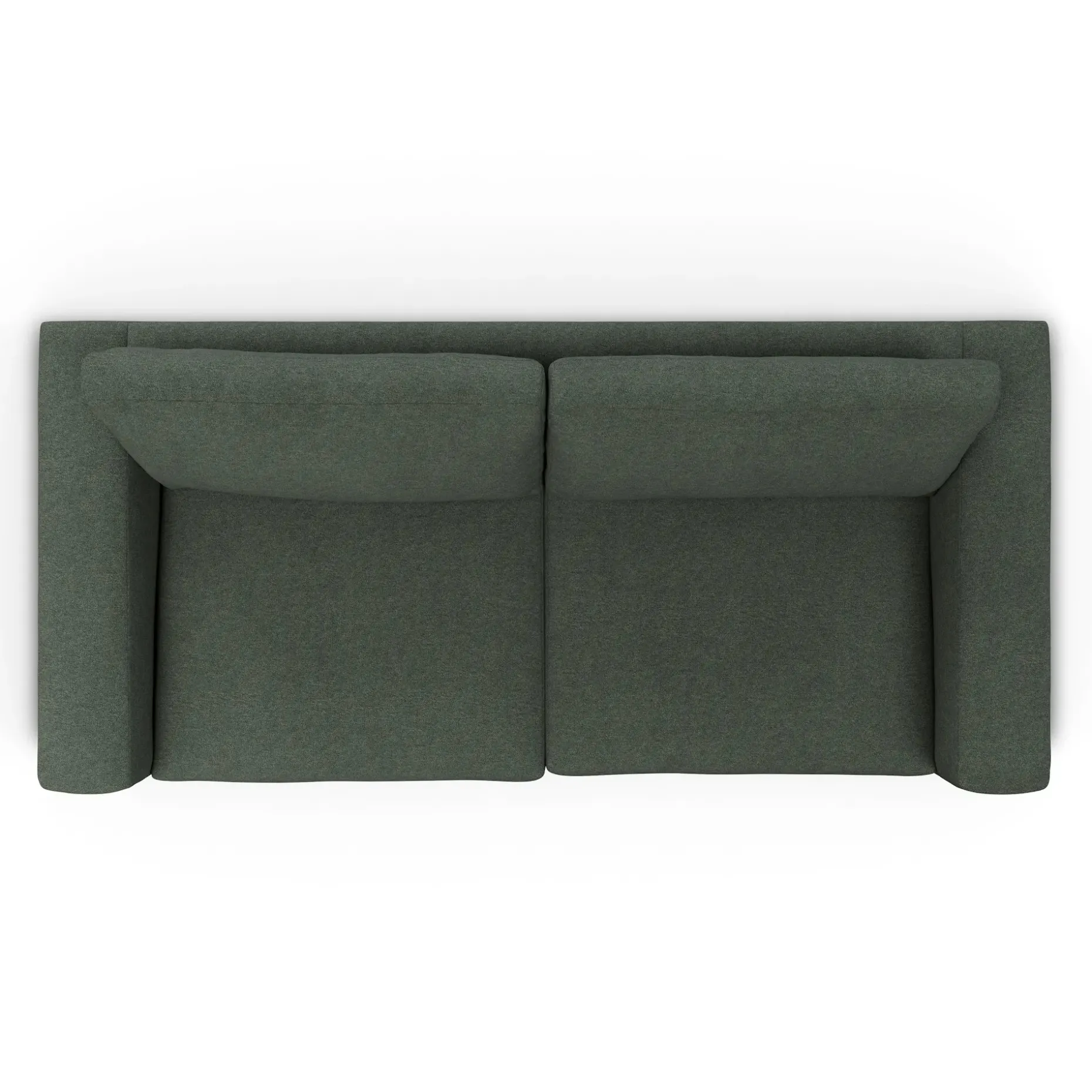 Riley 84" Sofa - Green Wool Bouclé
