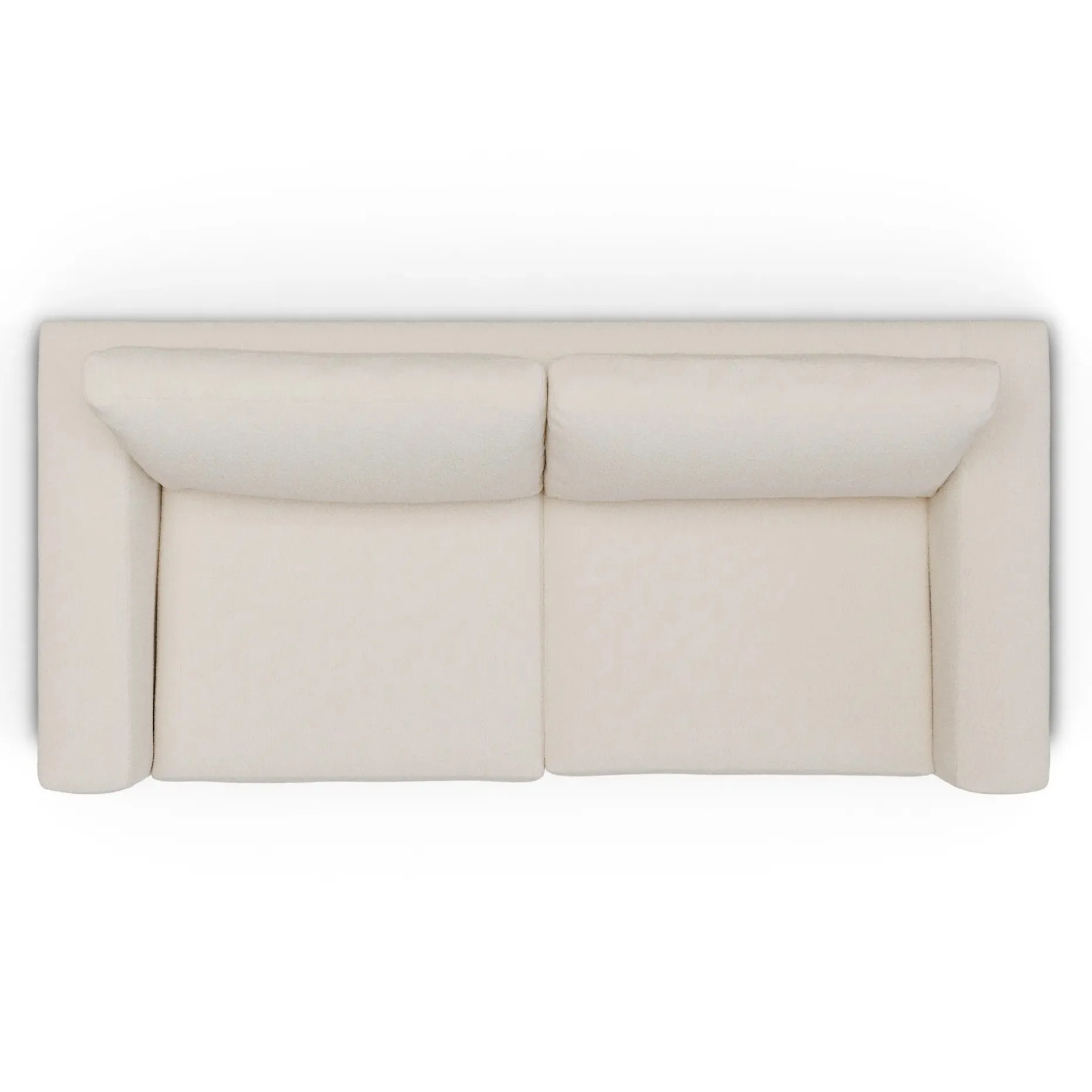 Riley 84" Sofa - Ivory Wool Bouclé