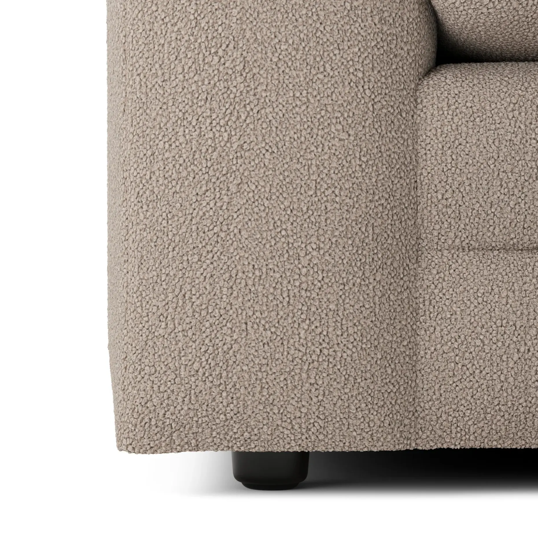 Riley 84" Sofa - Sandstone Wool Bouclé