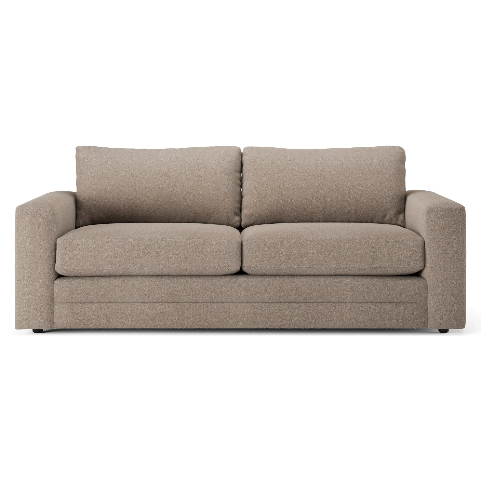 Riley 84" Sofa - Sandstone Wool Bouclé