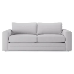 Riley 84" Sofa - Silver Ivory