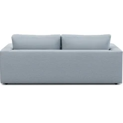 Riley 84" Sofa - Silver Light Blue
