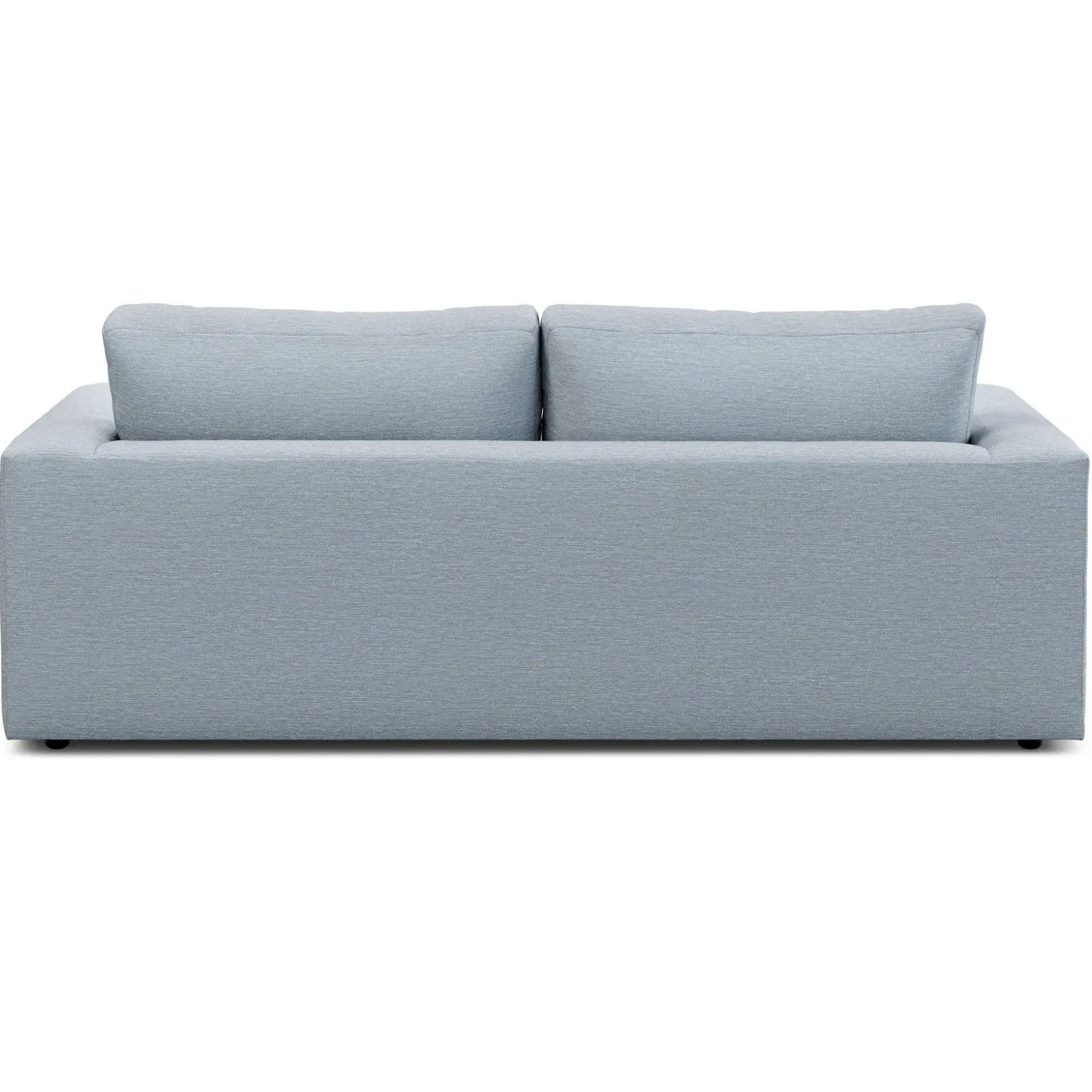 Riley 84" Sofa - Silver Light Blue