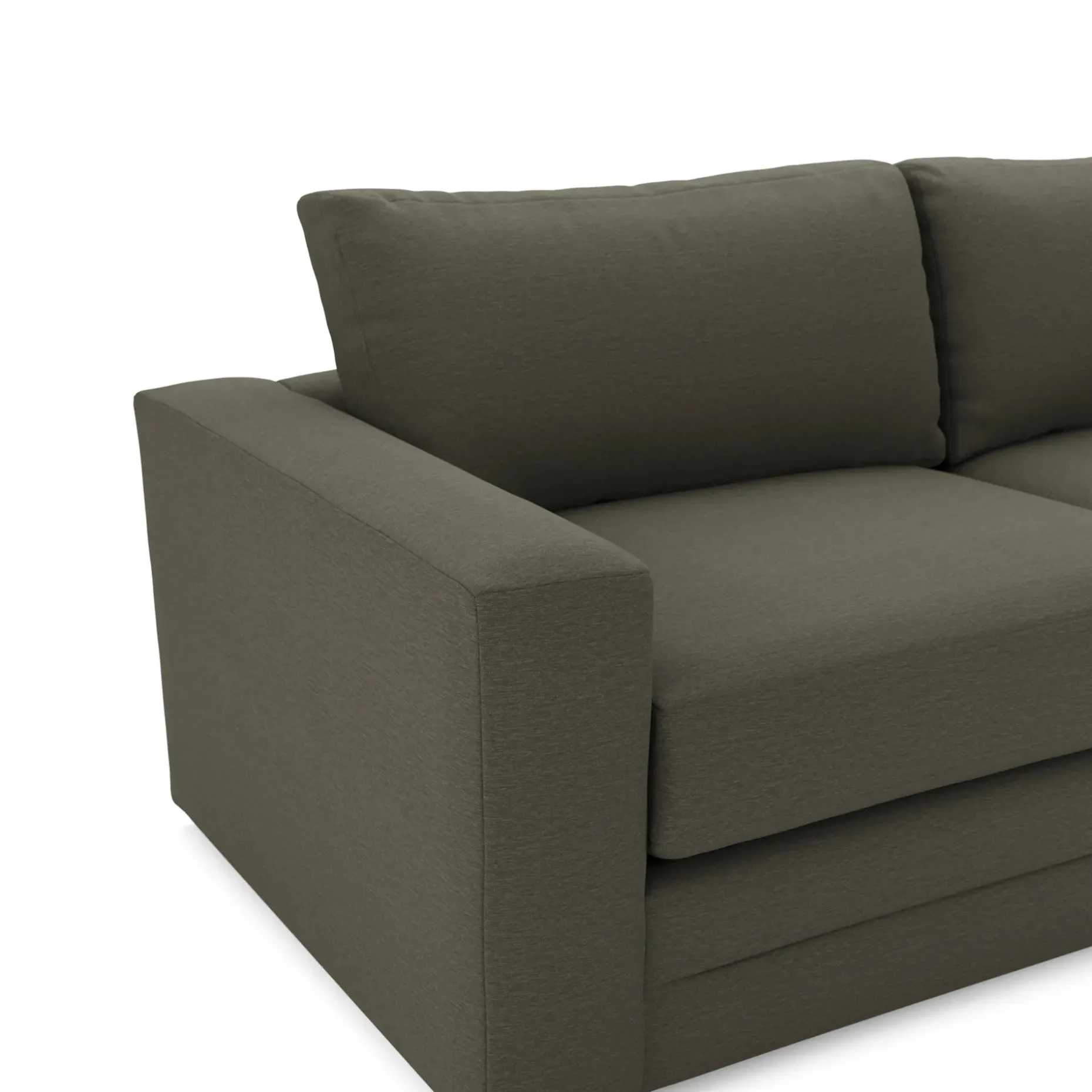 Riley 84" Sofa - Silver Moss