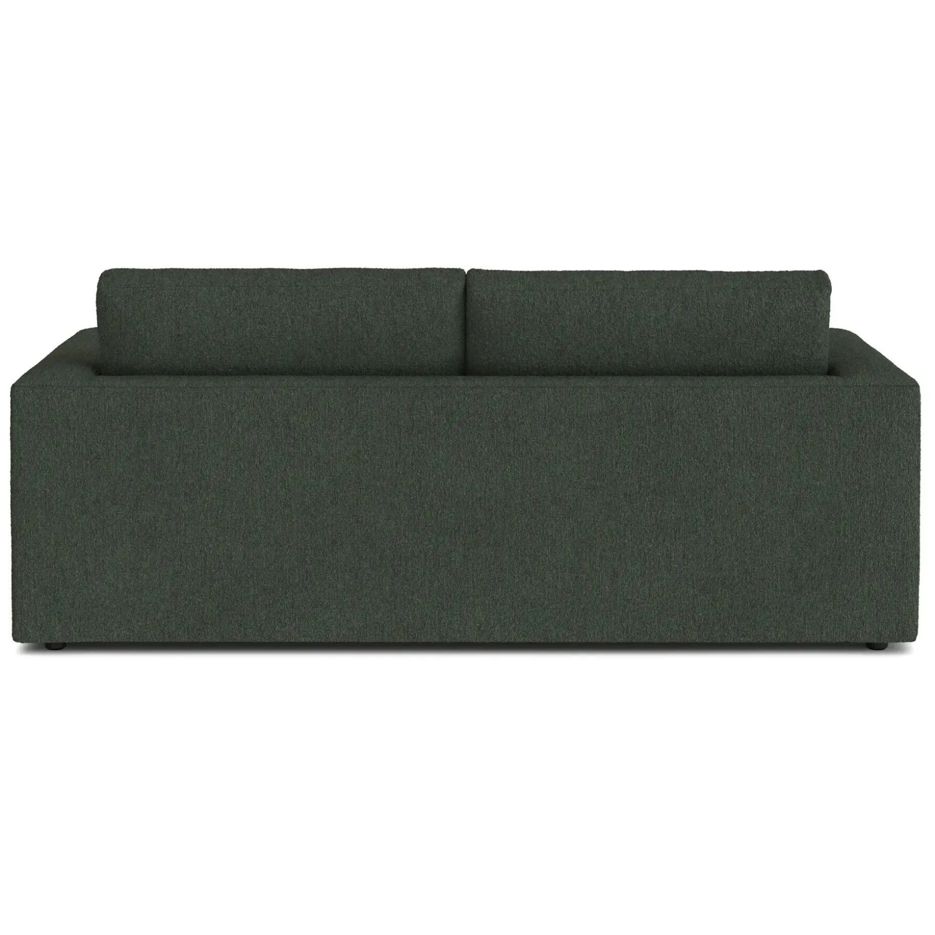 Riley 84" Storage Sofa - Green Wool Bouclé