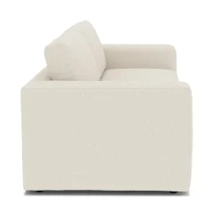 Riley 84" Storage Sofa - Ivory Wool Bouclé