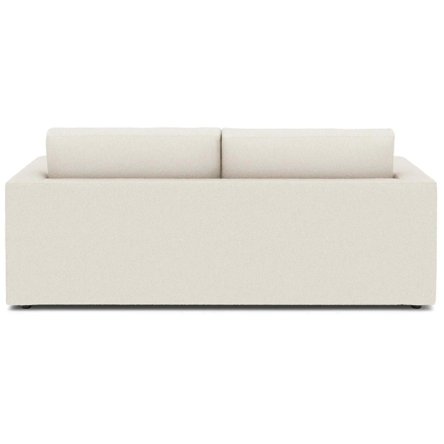 Riley 84" Storage Sofa - Ivory Wool Bouclé