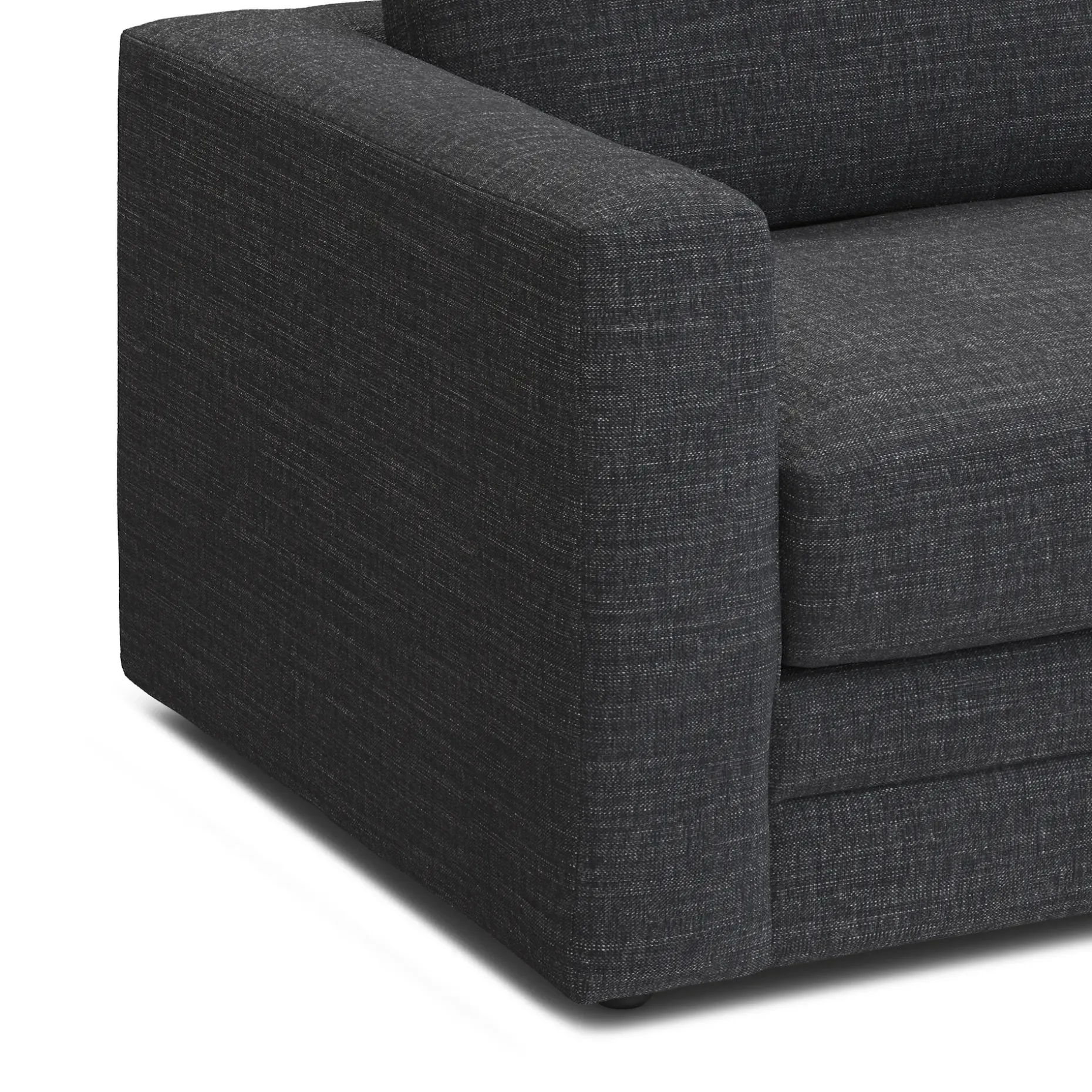 Riley 84" Storage Sofa - Napa Charcoal