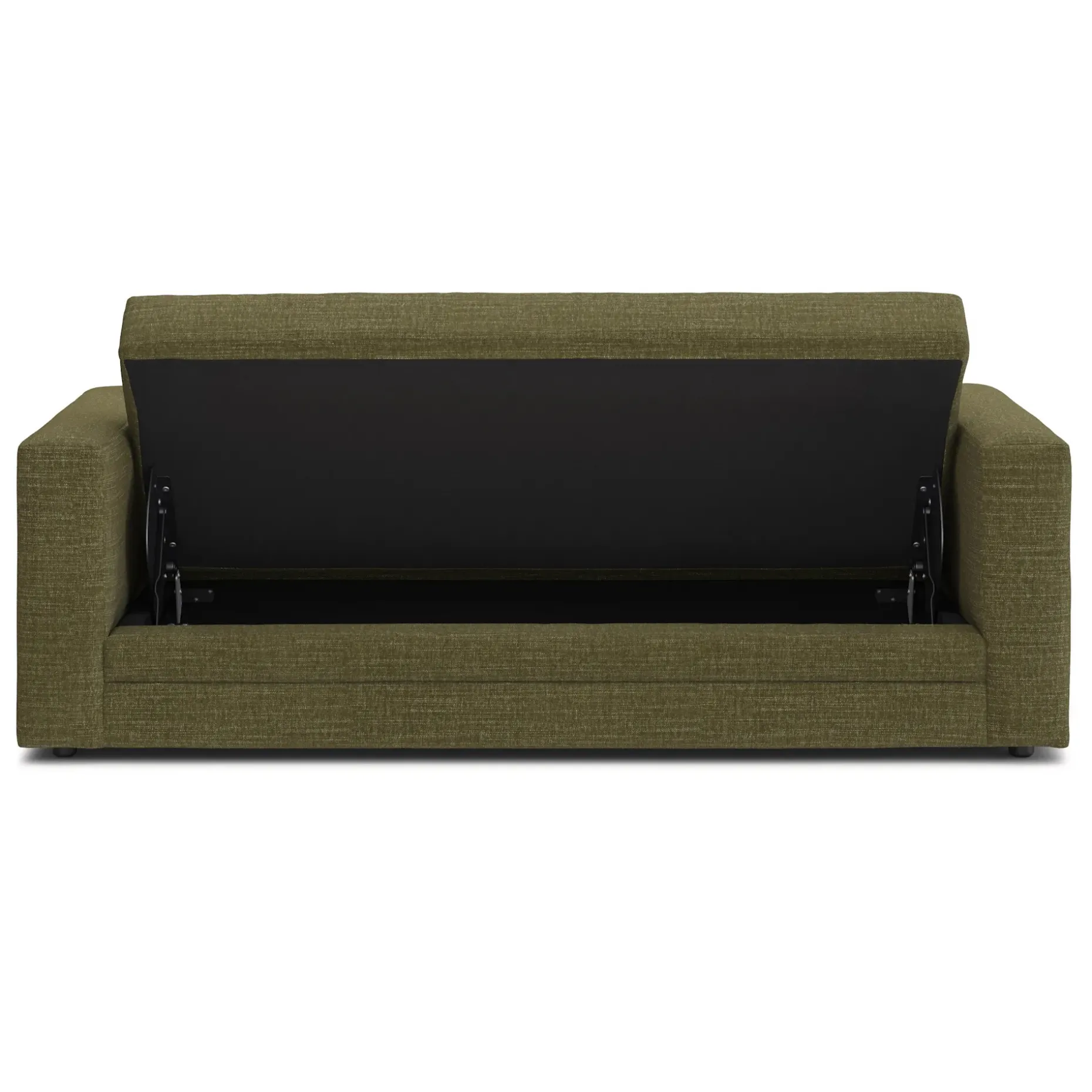 Riley 84" Storage Sofa - Napa Moss