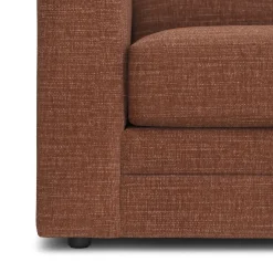 Riley 84" Storage Sofa - Napa Rust
