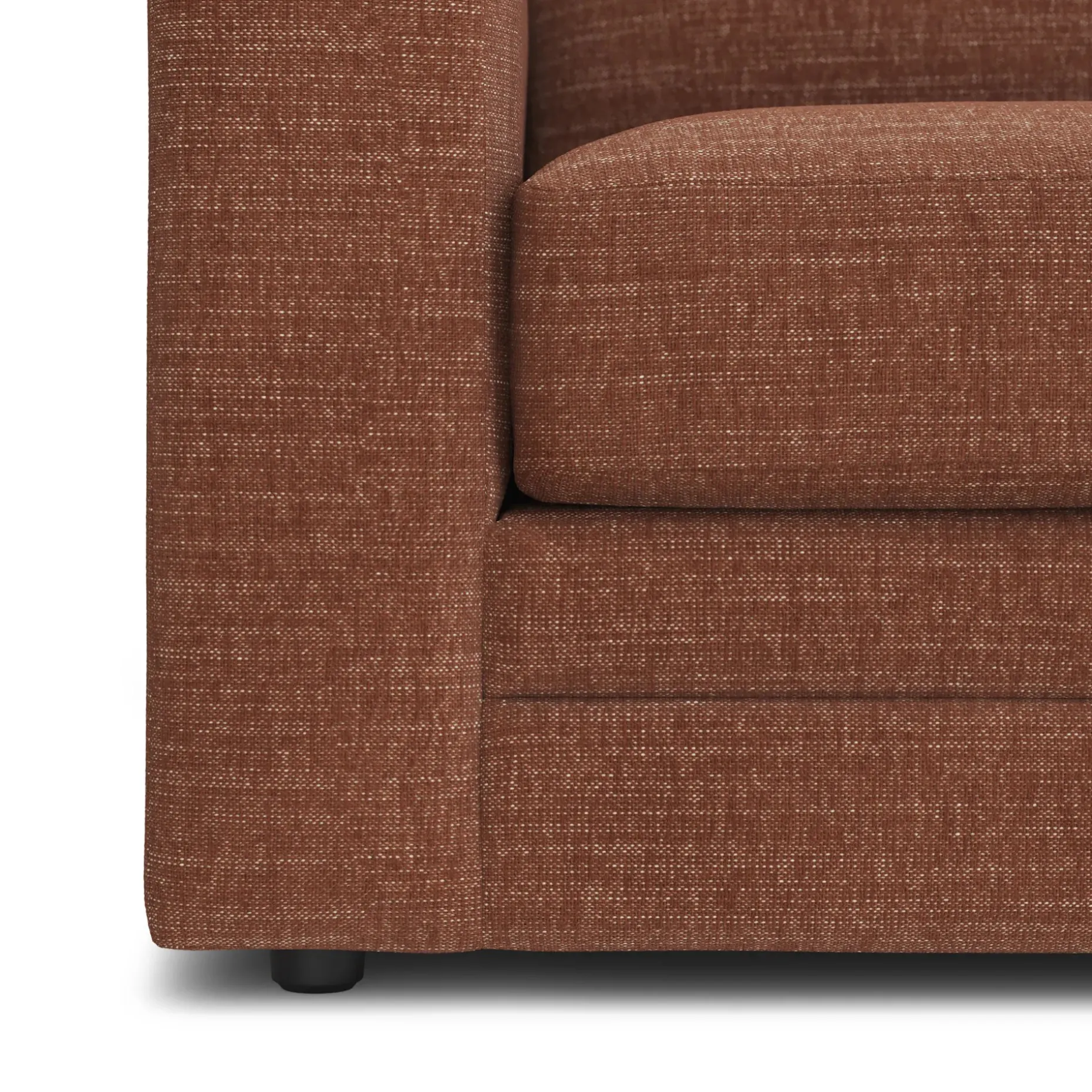 Riley 84" Storage Sofa - Napa Rust