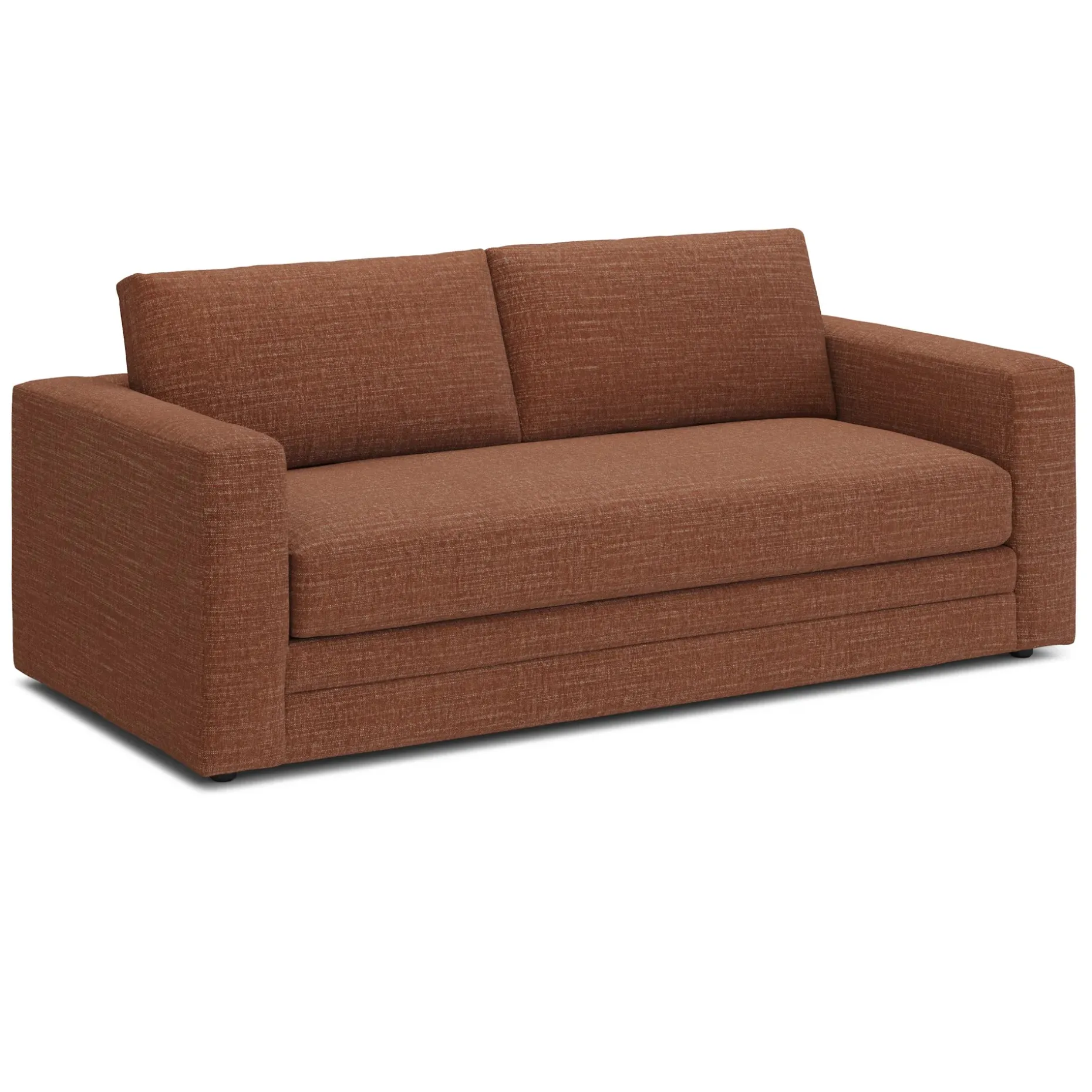 Riley 84" Storage Sofa - Napa Rust