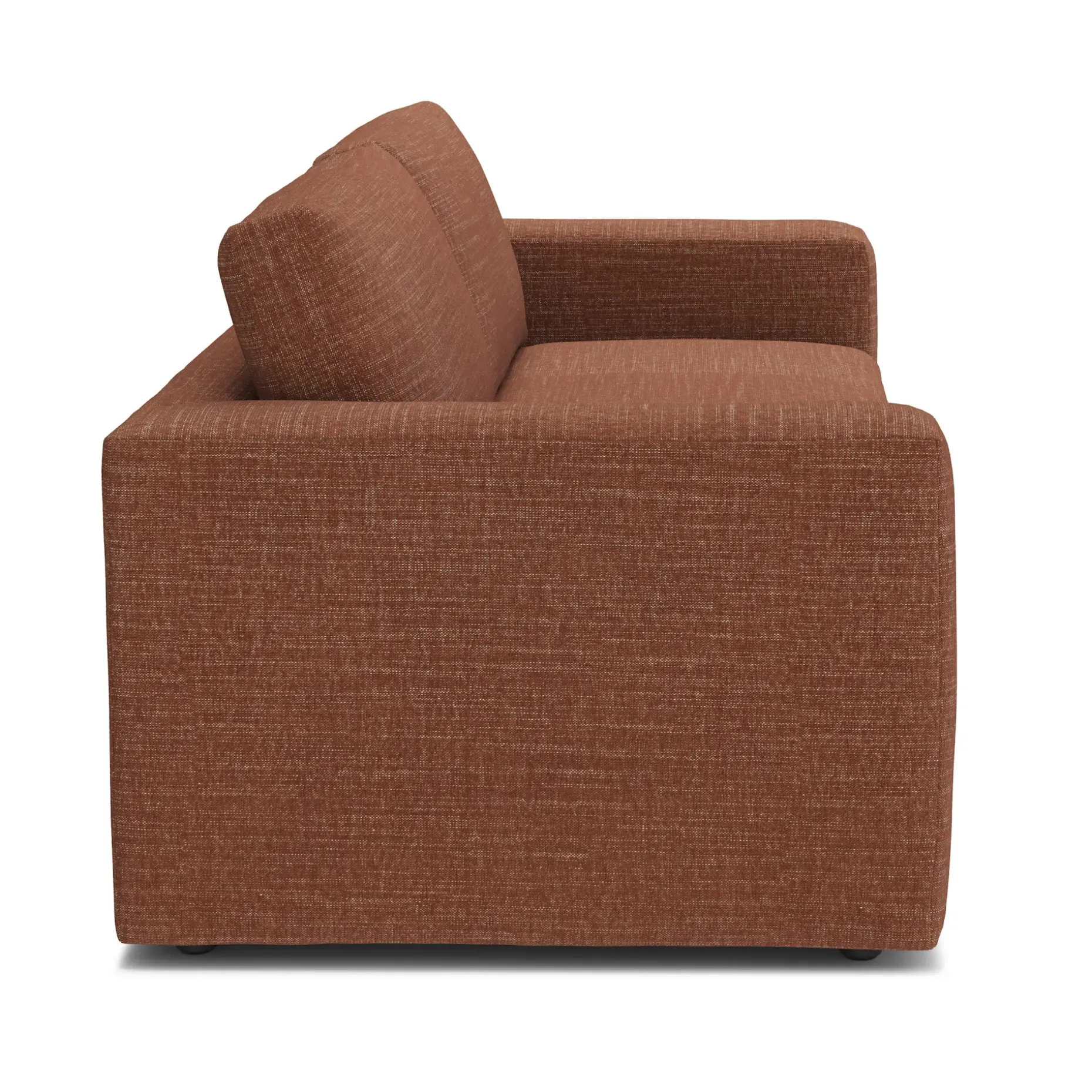 Riley 84" Storage Sofa - Napa Rust
