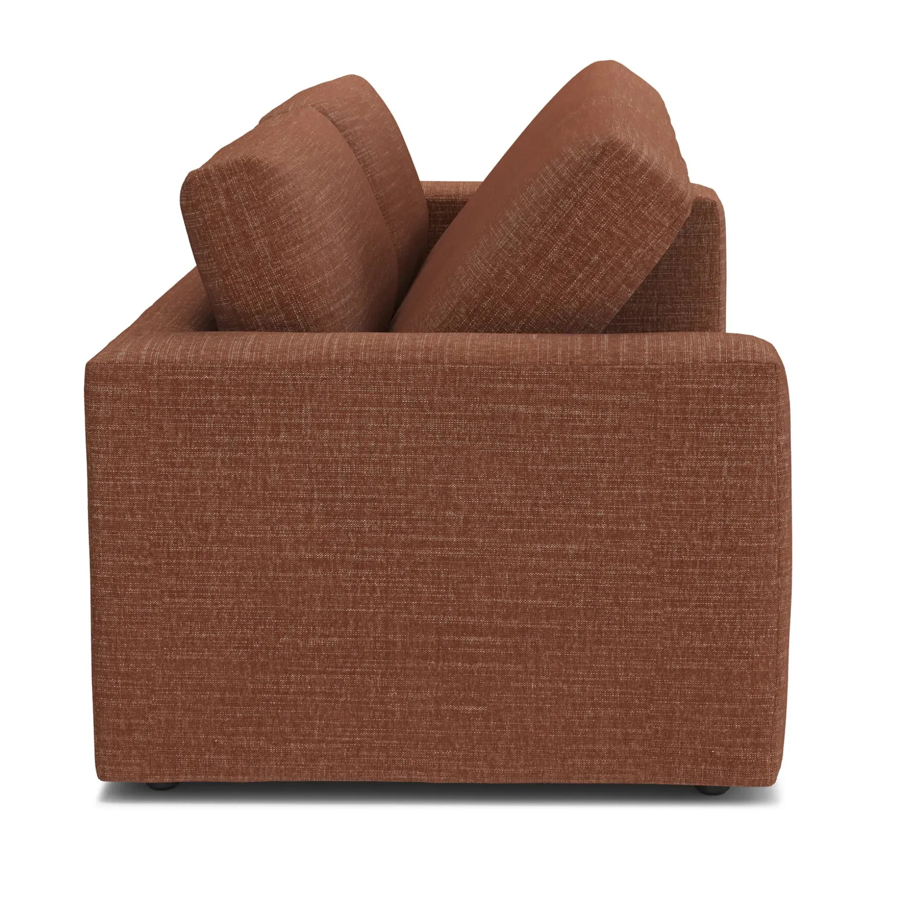 Riley 84" Storage Sofa - Napa Rust