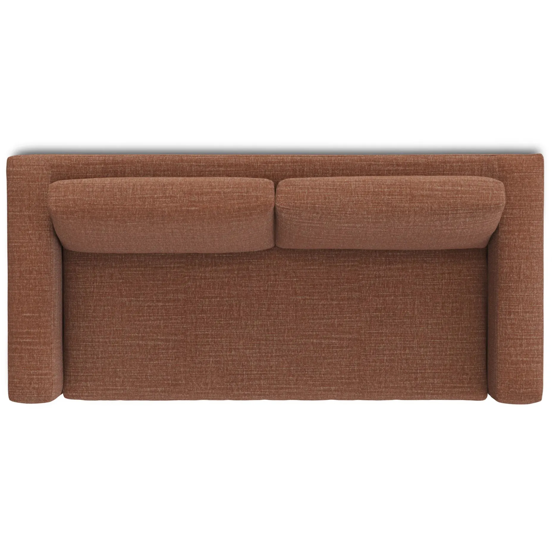 Riley 84" Storage Sofa - Napa Rust
