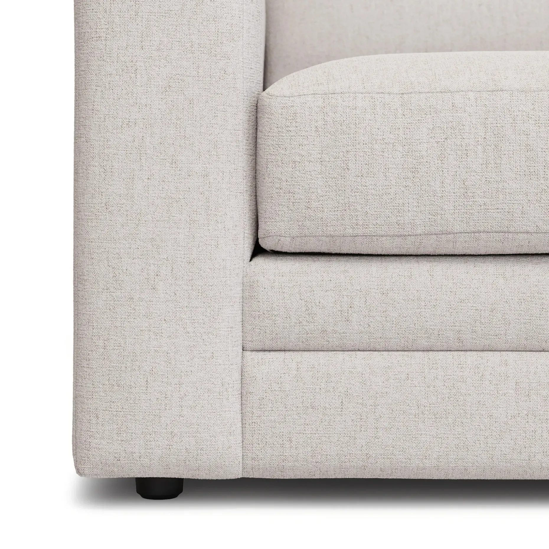 Riley 84" Storage Sofa - Napa White