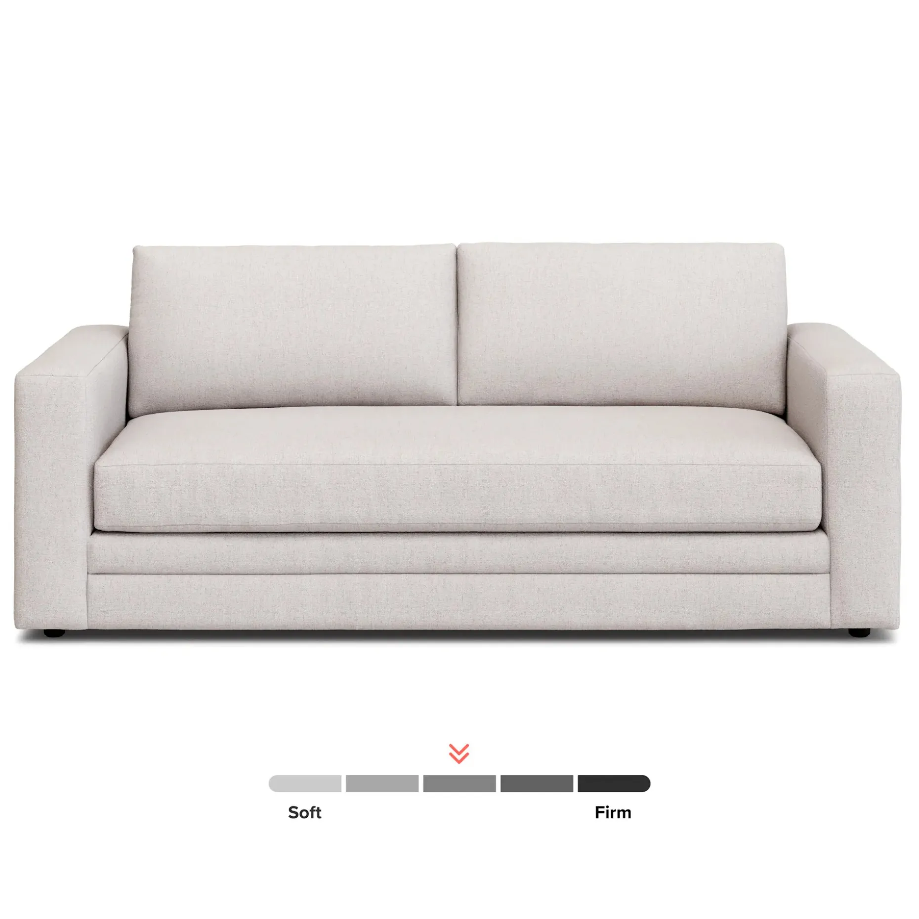 Riley 84" Storage Sofa - Napa White